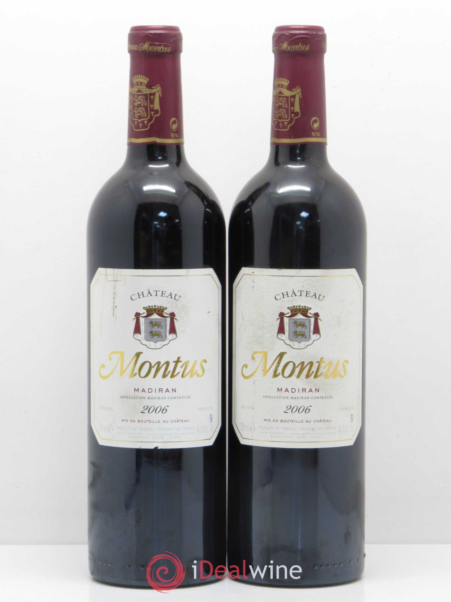 Madiran Château Montus Alain Brumont 2006 - Lot de 2 bouteilles - 0