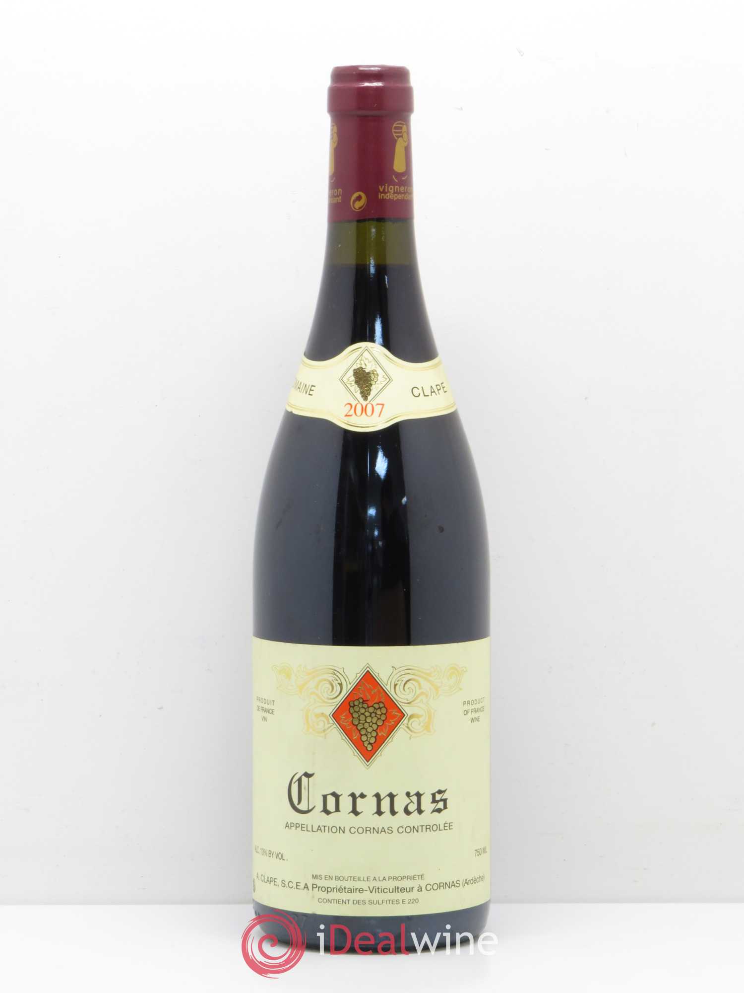 Cornas Auguste Clape 2007 - Lot de 1 bouteille - 0