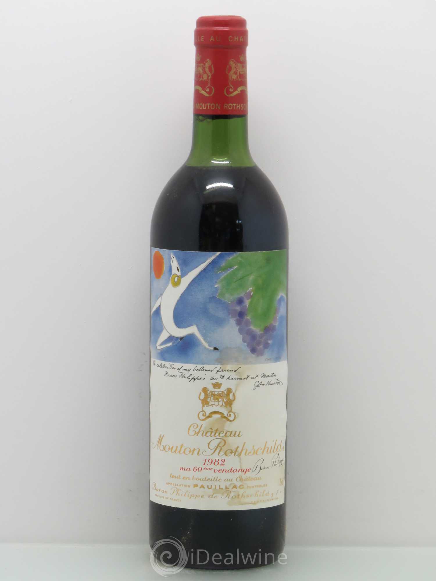 Château Mouton Rothschild 1er Grand Cru Classé 1982 - Lot de 6 bouteilles - 3