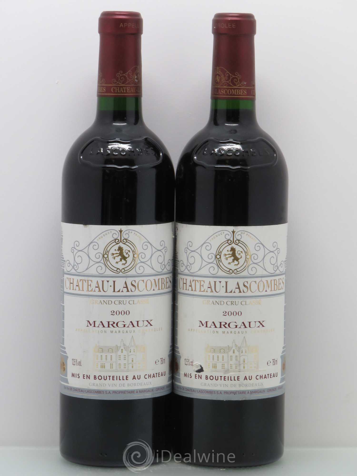 Château Lascombes 2ème Grand Cru Classé 2000 - Lot de 4 bouteilles - 2