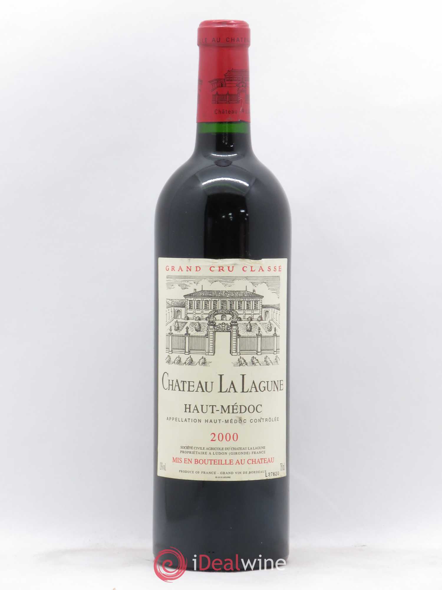 Château la Lagune 3ème Grand Cru Classé 2000 - Lot de 1 bouteille - 0