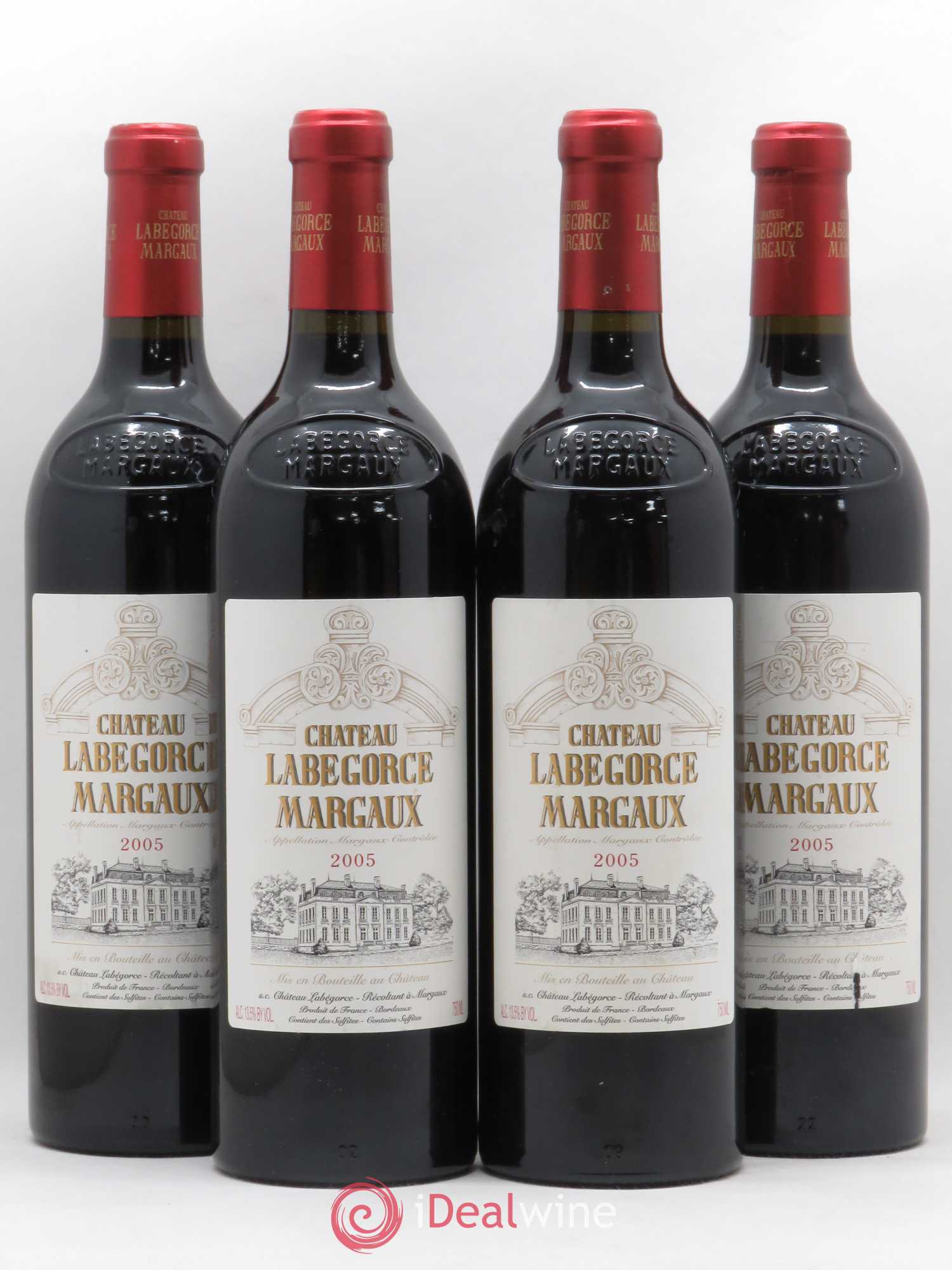 Château Labegorce Cru Bourgeois 2005 - Lot de 4 bouteilles - 0
