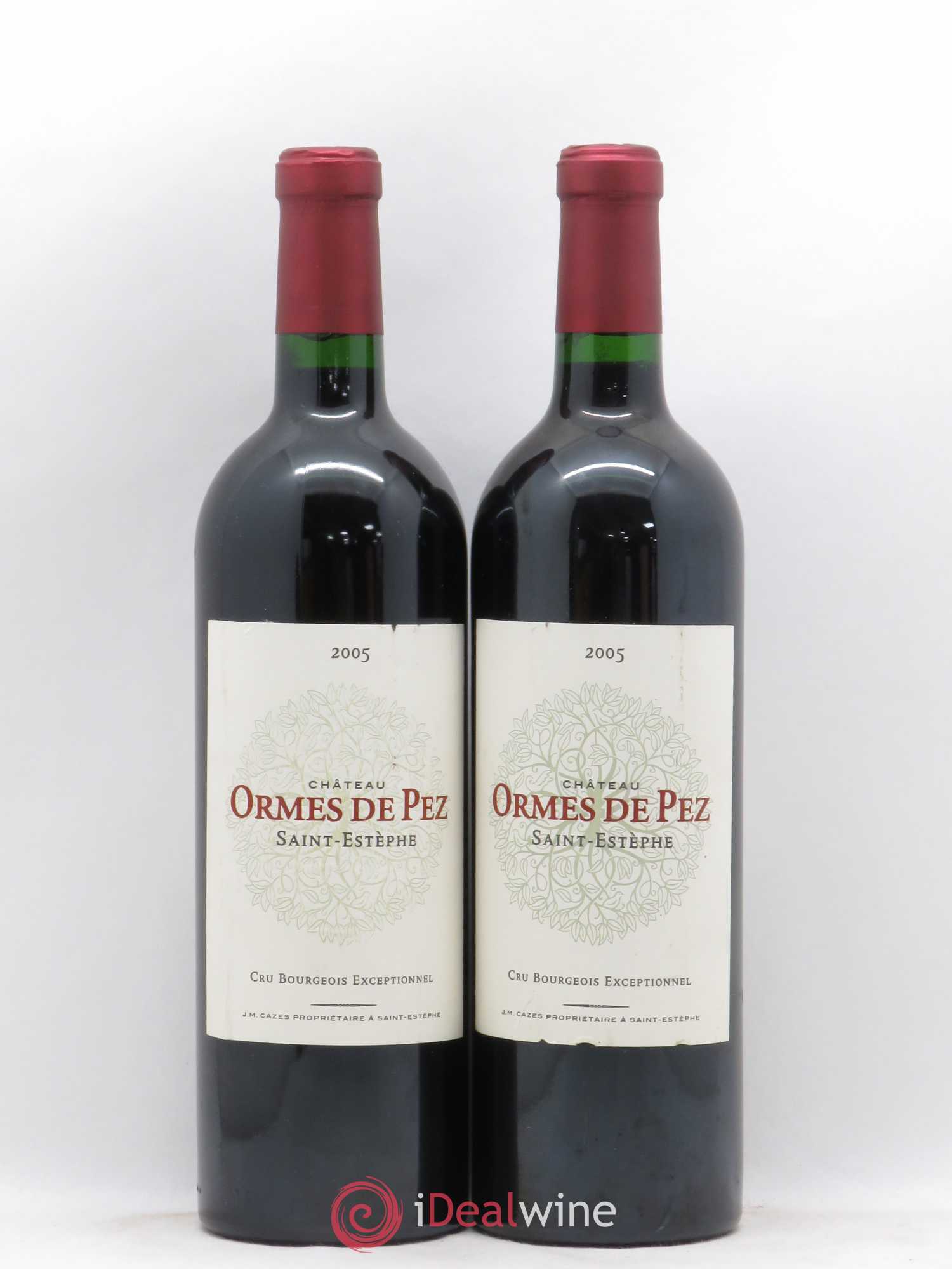 Château les Ormes de Pez 2005 - Lot de 2 bouteilles - 0