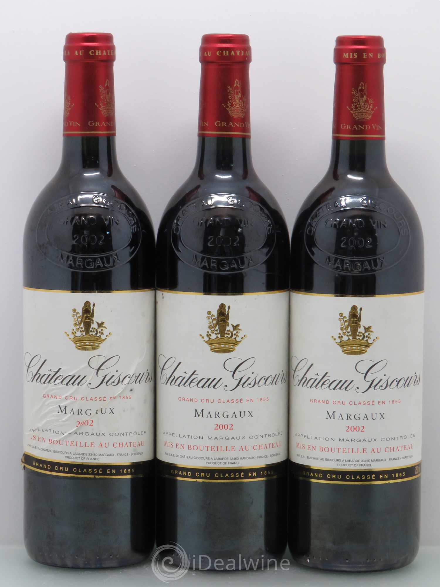 Château Giscours 3ème Grand Cru Classé 2002 - Lot de 6 bouteilles - 2