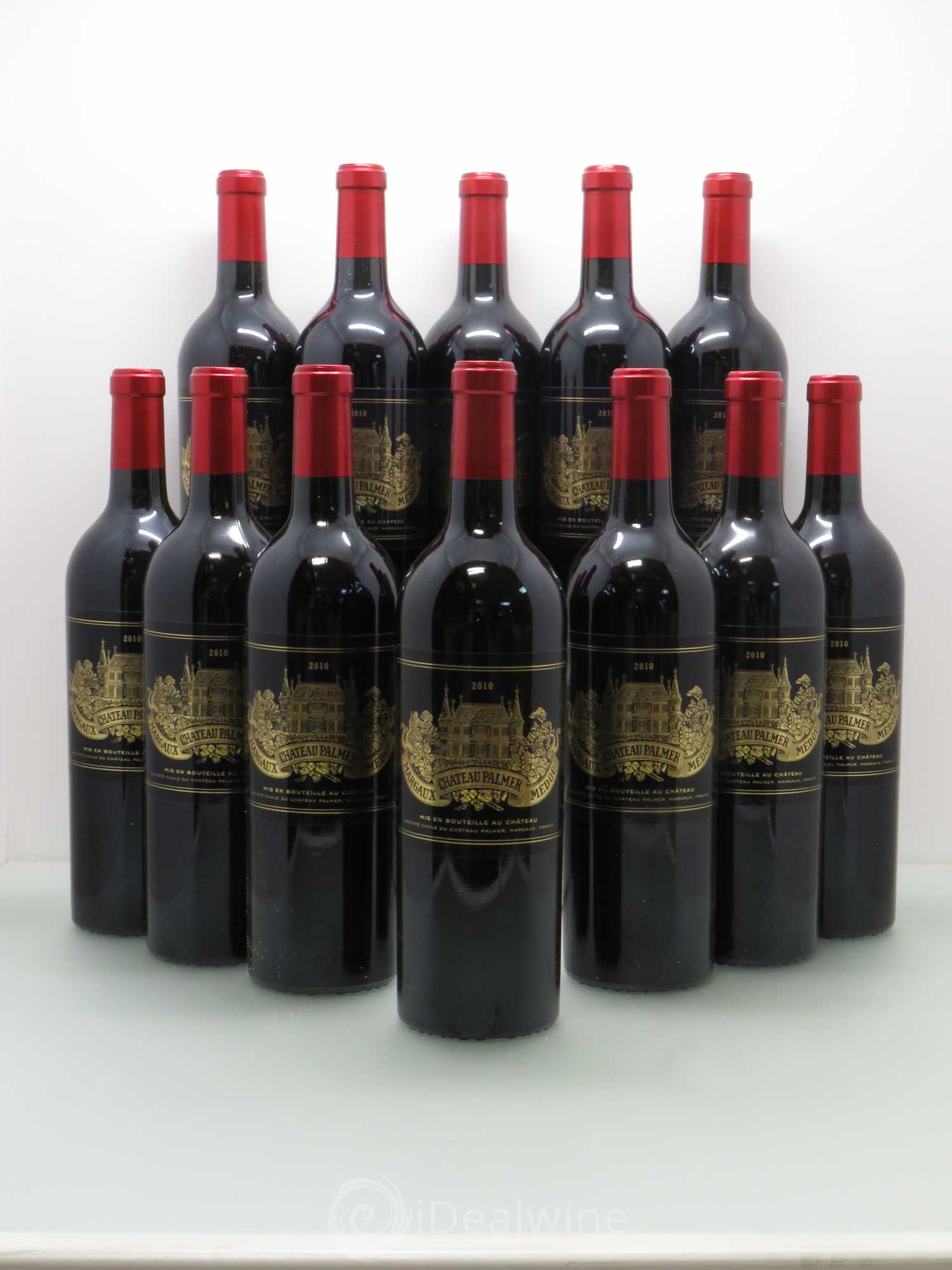 Château Palmer 3ème Grand Cru Classé 2010 - Lot de 12 bouteilles - 0