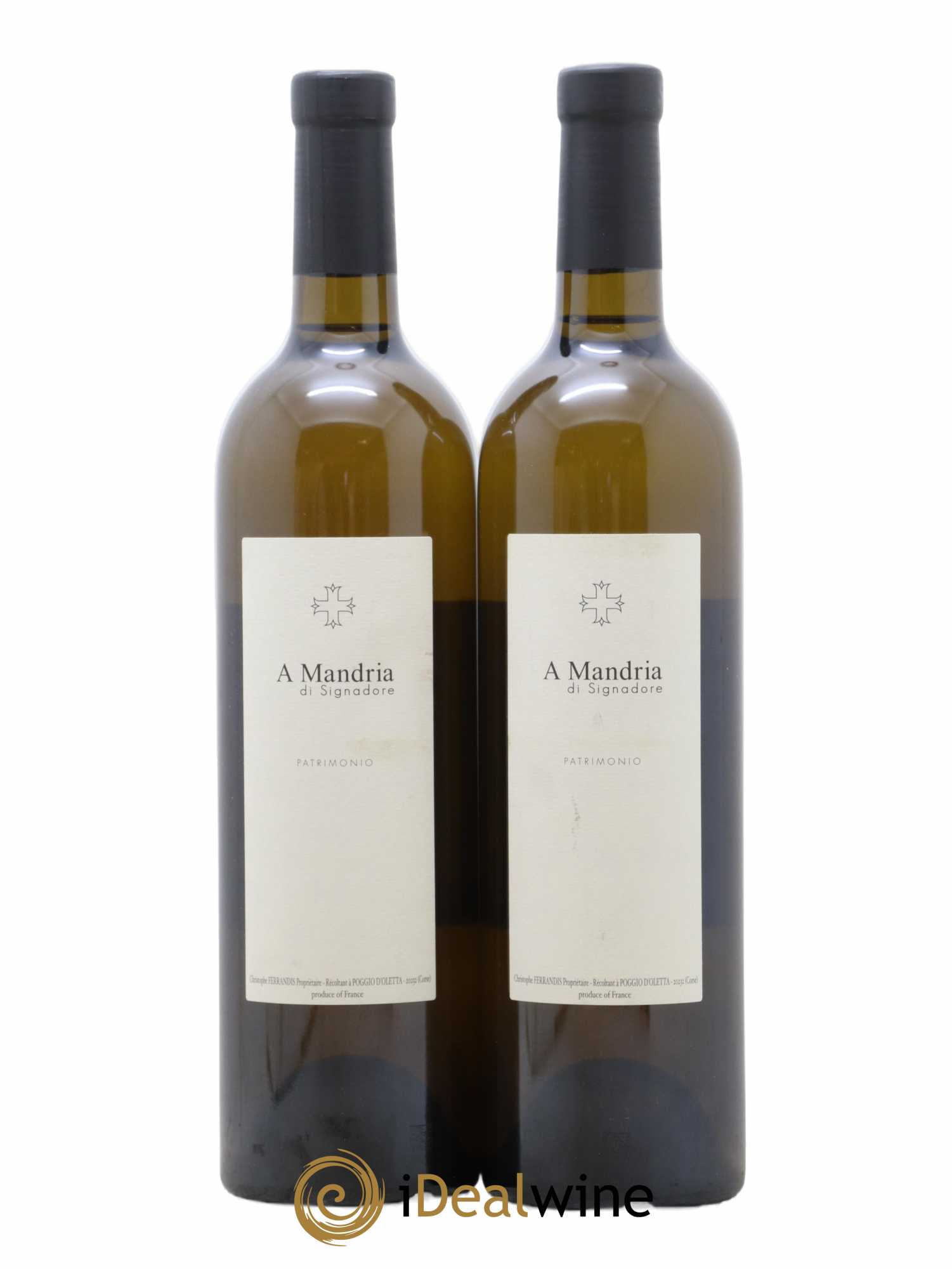 Patrimonio A Mandria Di Signadore Ferrandis 2015 - Lot de 2 bouteilles - 0