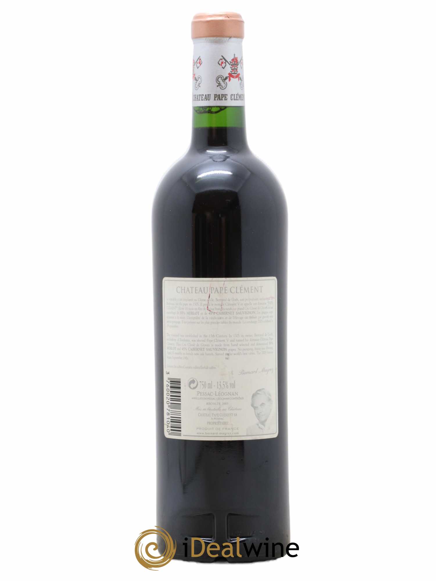 Château Pape Clément Cru Classé de Graves 2005 - Lot of 1 bottle - 1