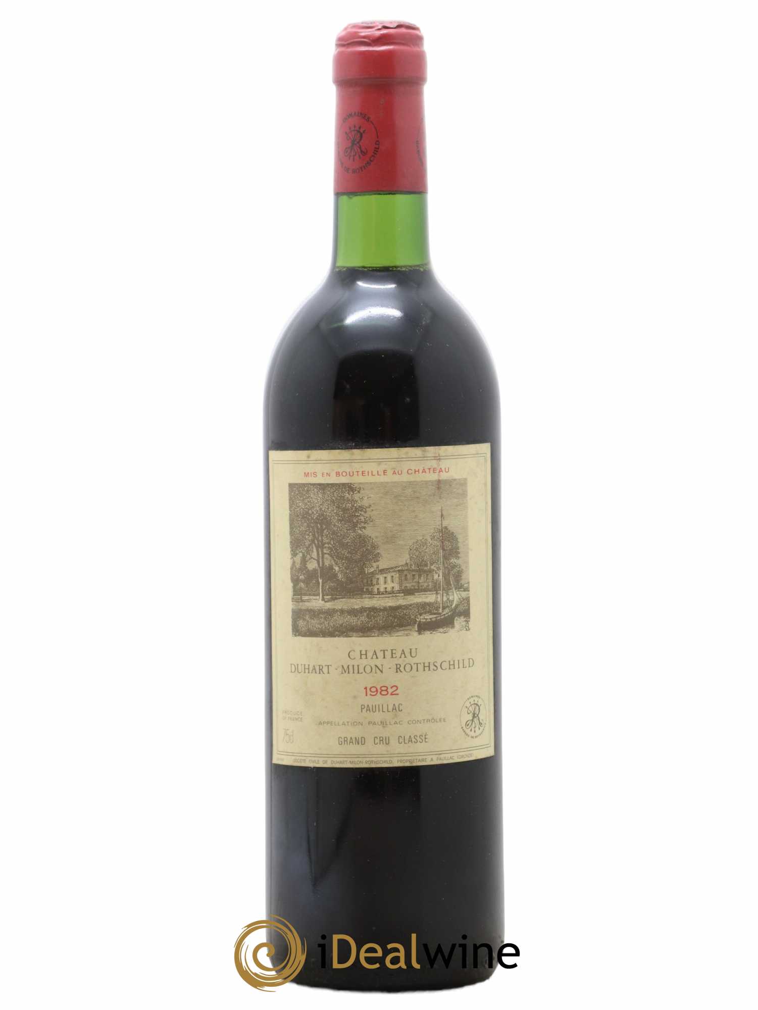 Château Duhart-Milon 4ème Grand Cru Classé 1982 - Lot de 1 bouteille - 0