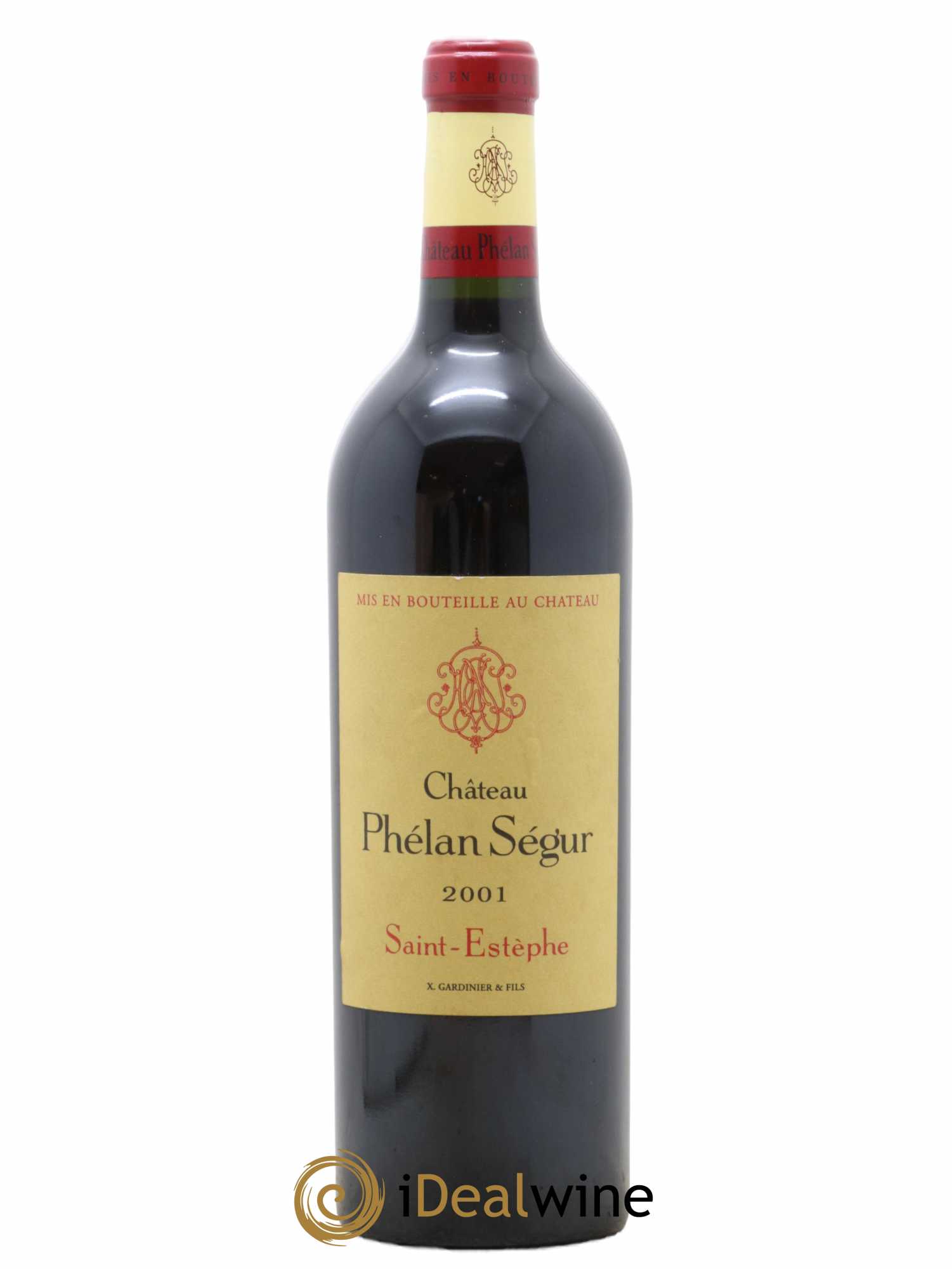 Château Phélan Ségur 2001 - Lot de 1 bouteille - 0