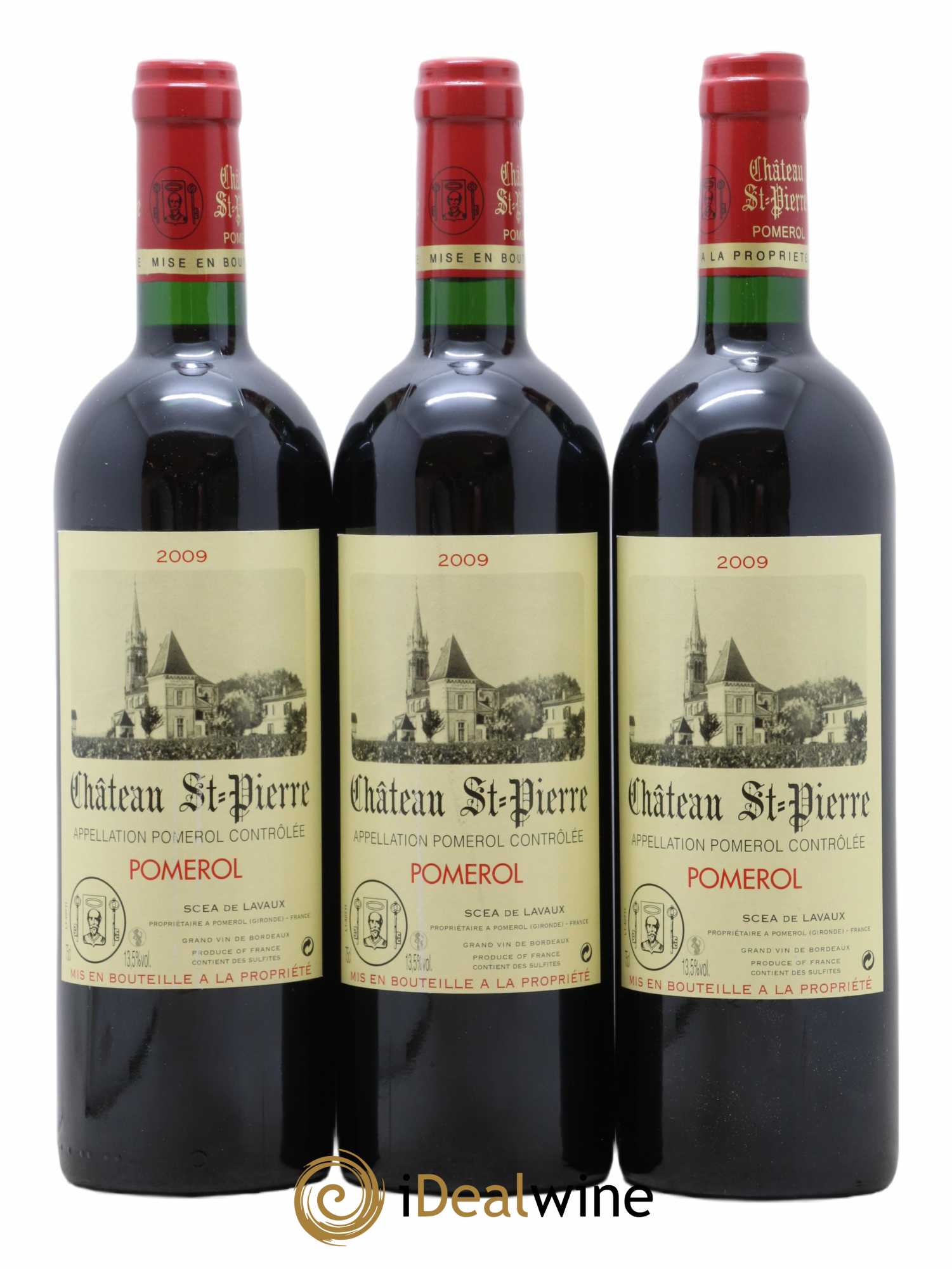 Château Saint-Pierre 2009 - Lot de 3 bouteilles - 0