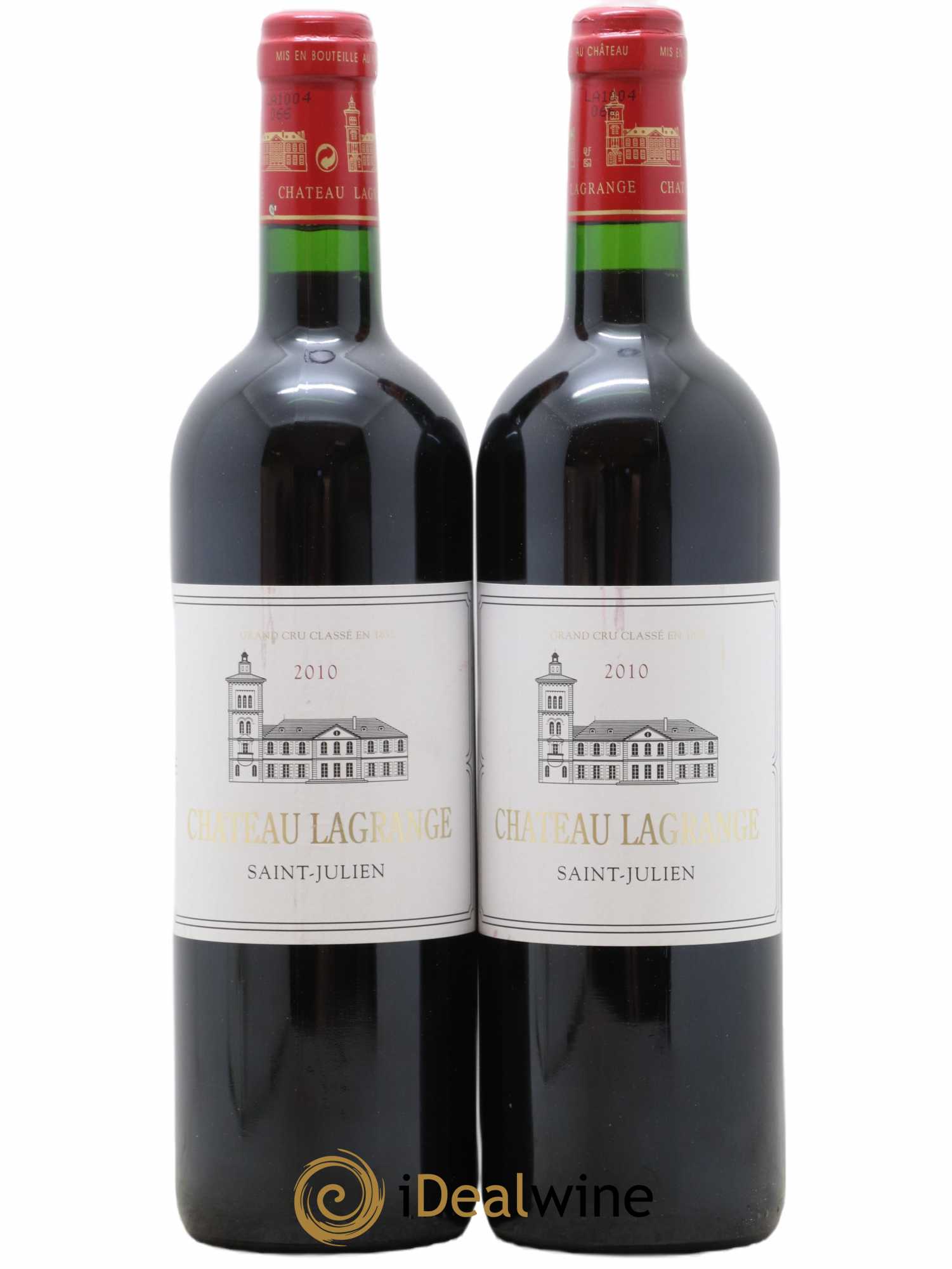 Château Lagrange 3ème Grand Cru Classé 2010 - Lot de 2 bouteilles - 0