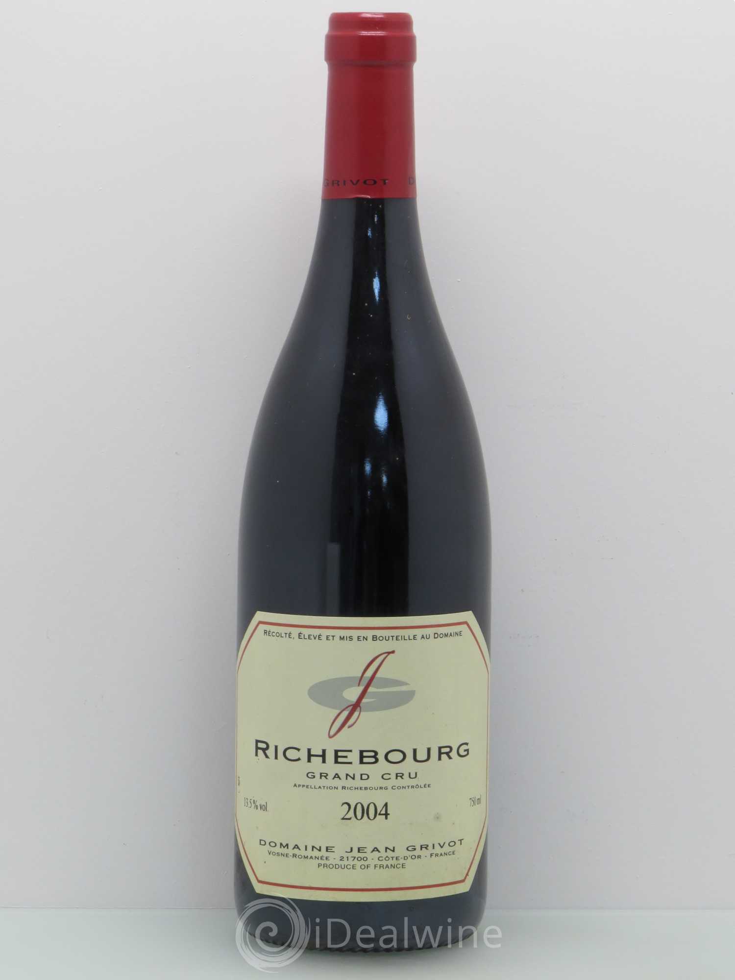 Richebourg Grand Cru Jean Grivot 2004 - Posten von 1 Flasche - 0