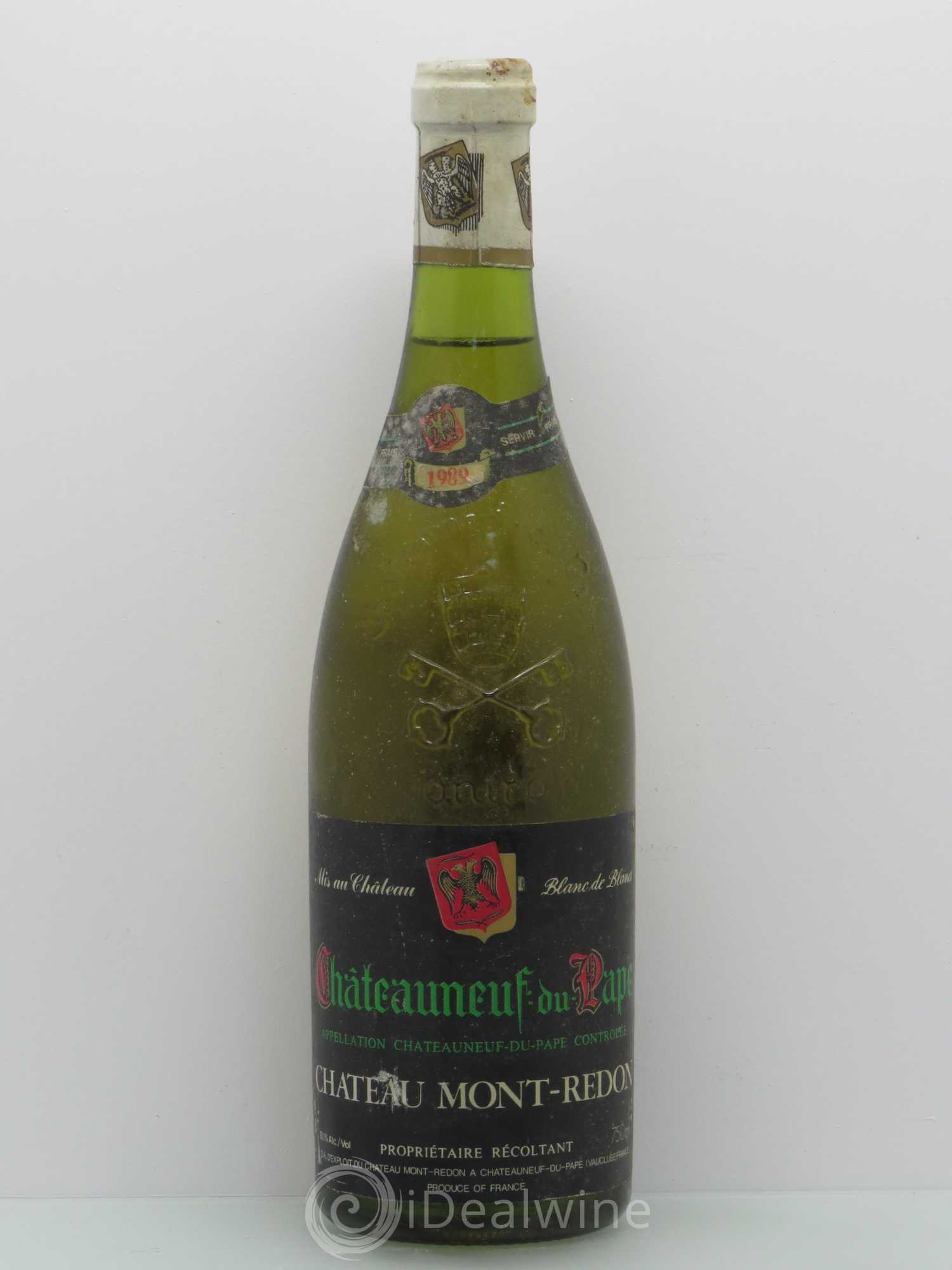 Châteauneuf-du-Pape Mont Redon 1989 - Lot de 1 bouteille - 0