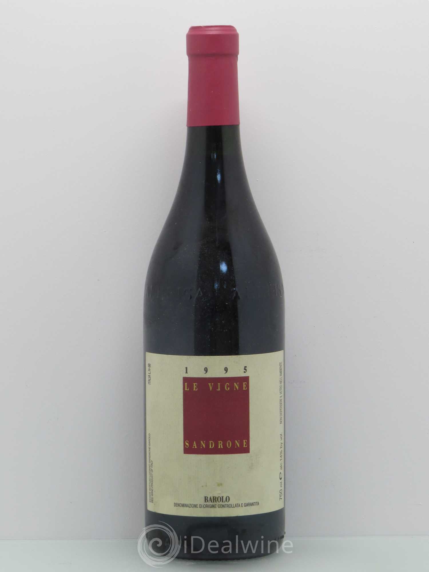 Barolo DOCG Le Vigne Luciano Sandrone 1995 - Lot de 1 bouteille - 0