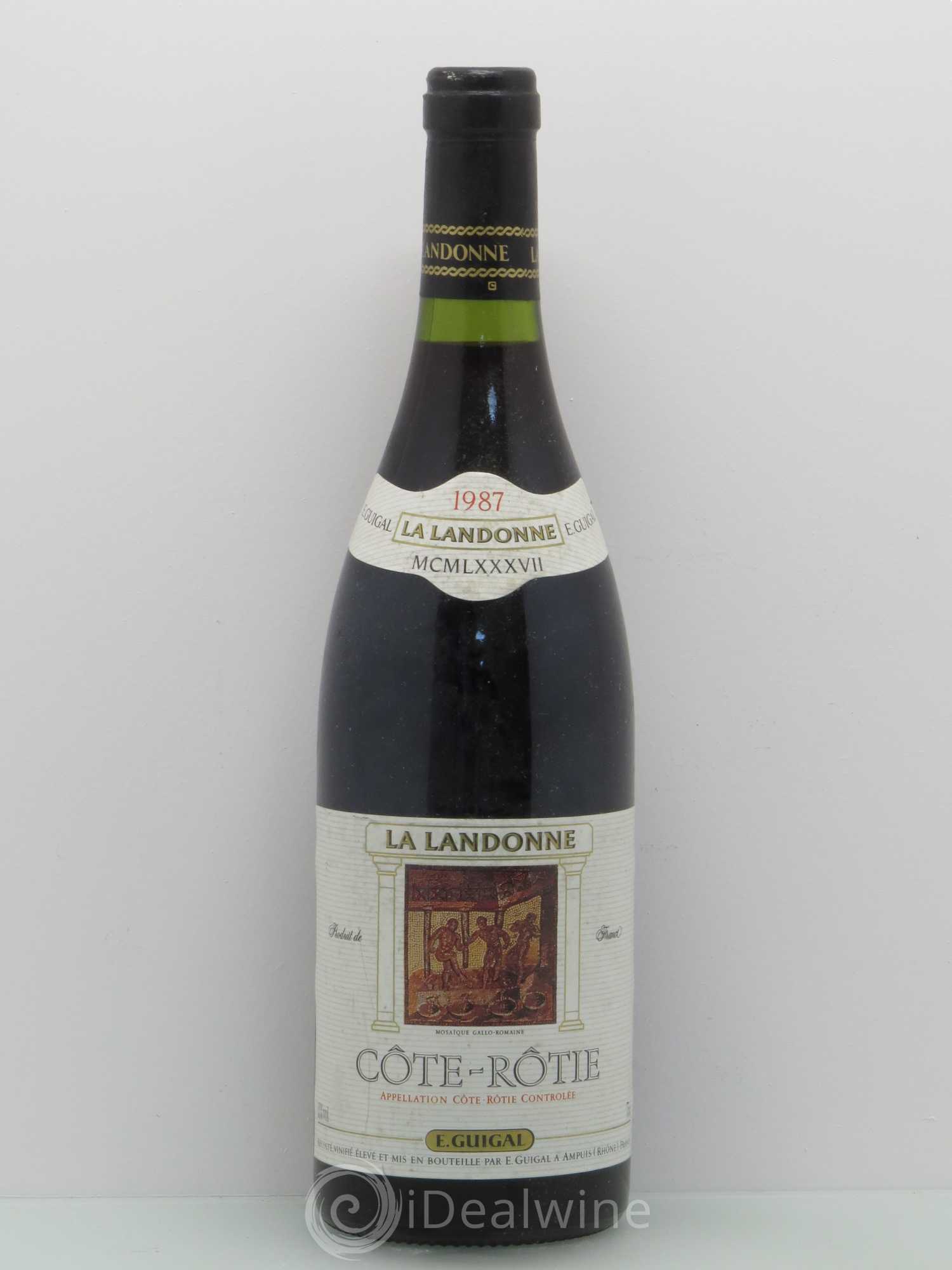 Côte-Rôtie La Landonne Guigal 1987 - Lot de 1 bouteille - 0
