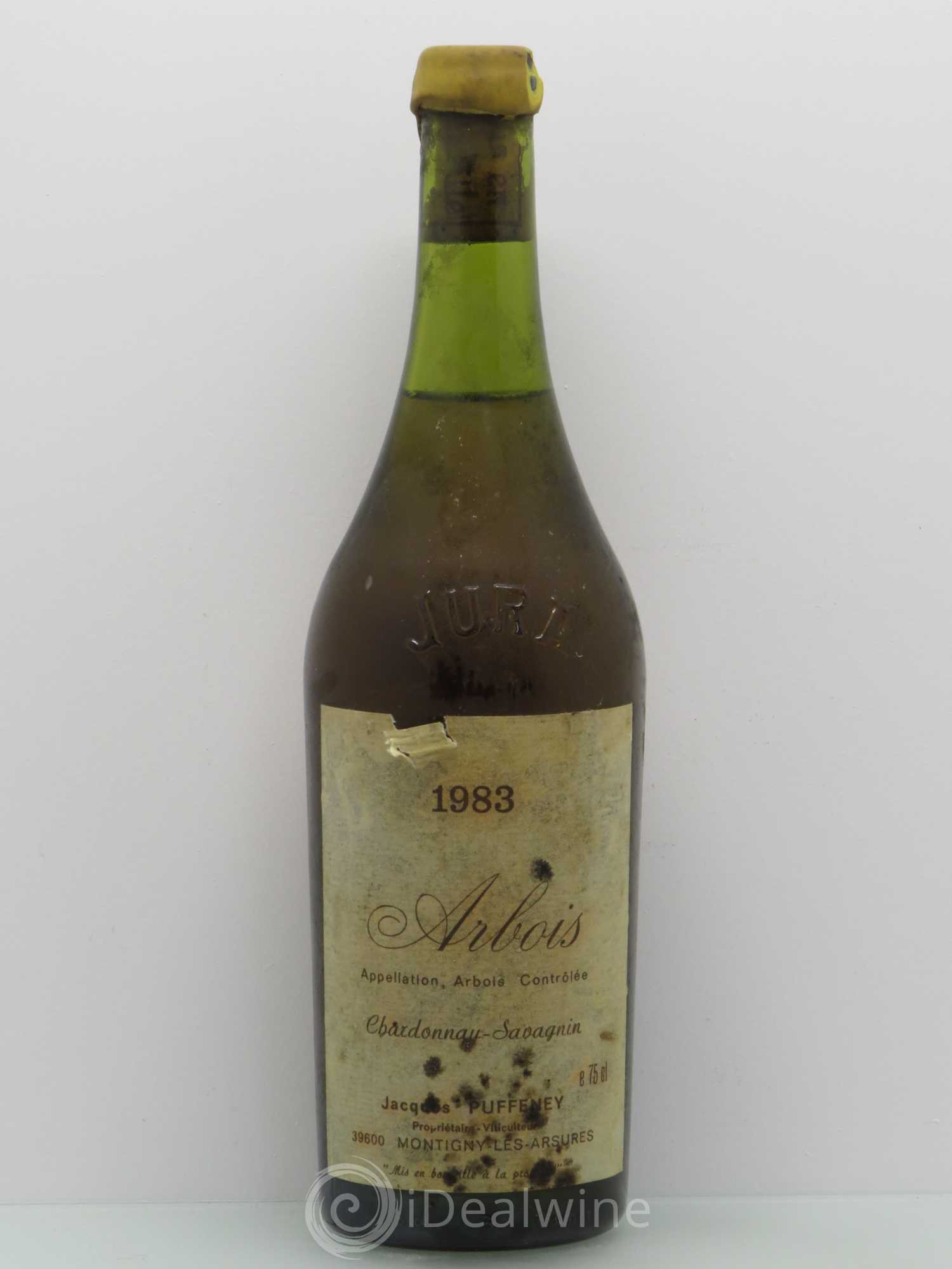 Arbois Jacques Puffeney chardonnay savagnin 1983 - Posten von 1 Flasche - 0