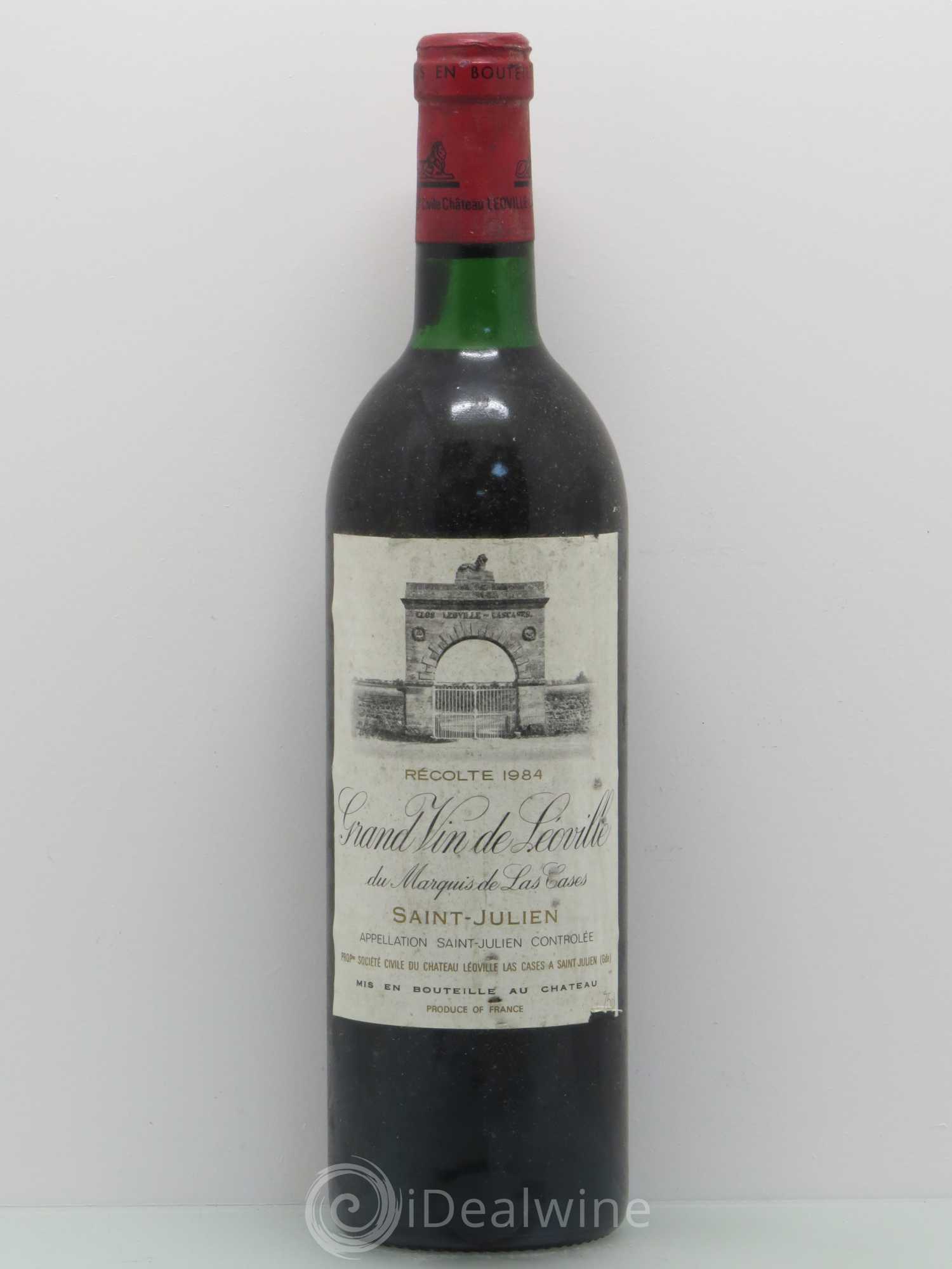 Château Léoville Las Cases 2ème Grand Cru Classé 1984 - Lot de 1 bouteille - 0