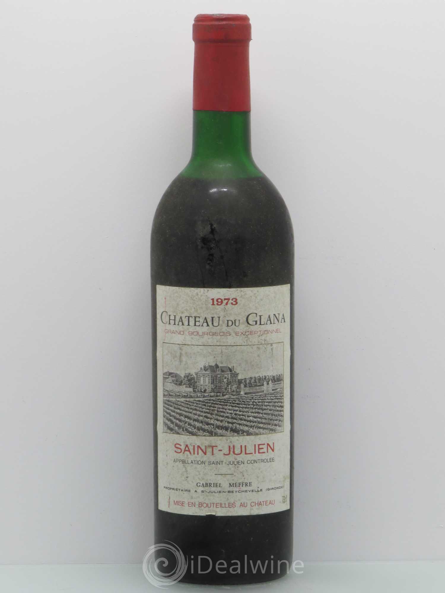 Château du Glana 1973 - Lot de 1 bouteille - 0