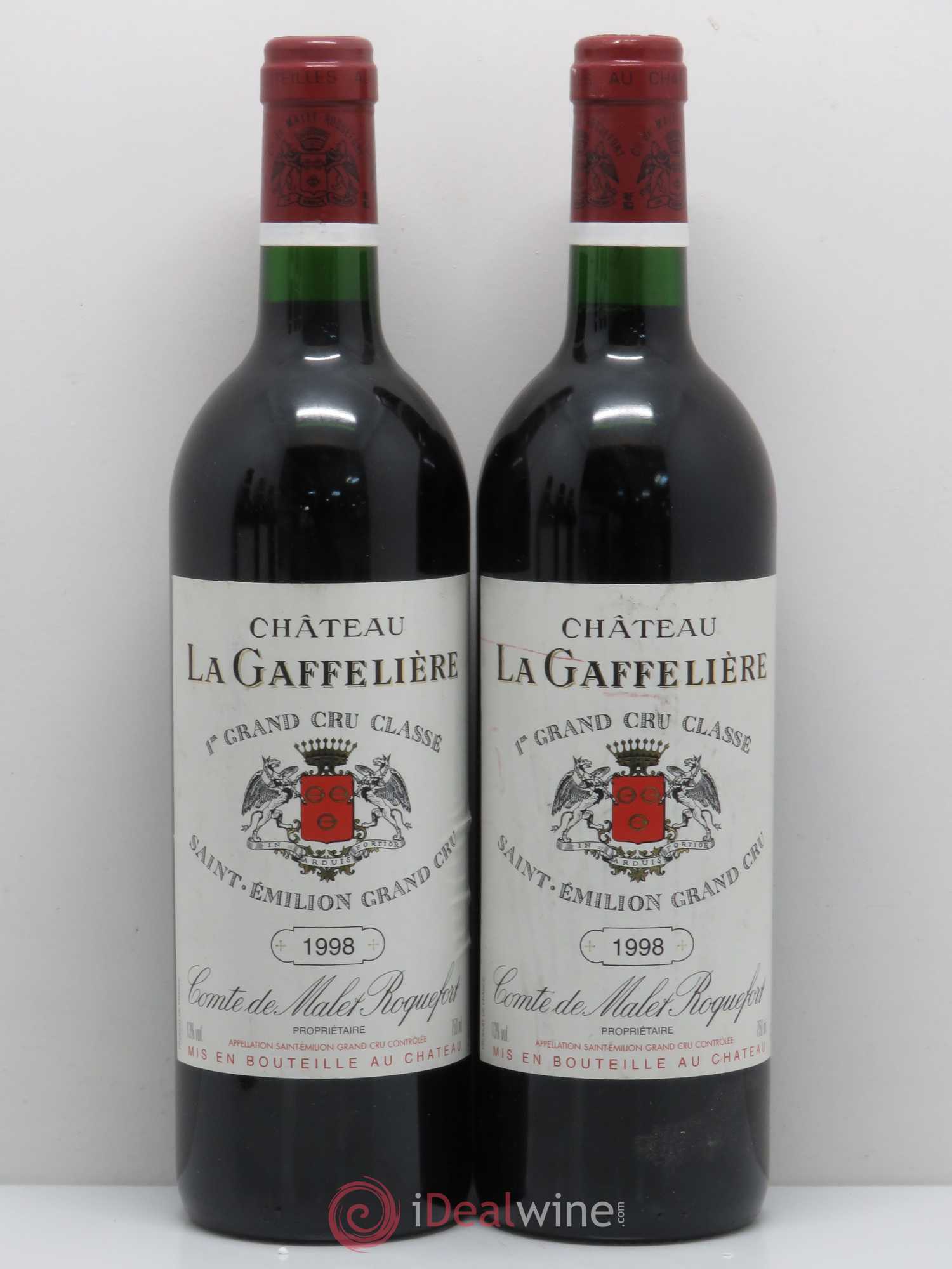 Château la Gaffelière 1er Grand Cru Classé B 1998 - Lot de 5 bouteilles - 2