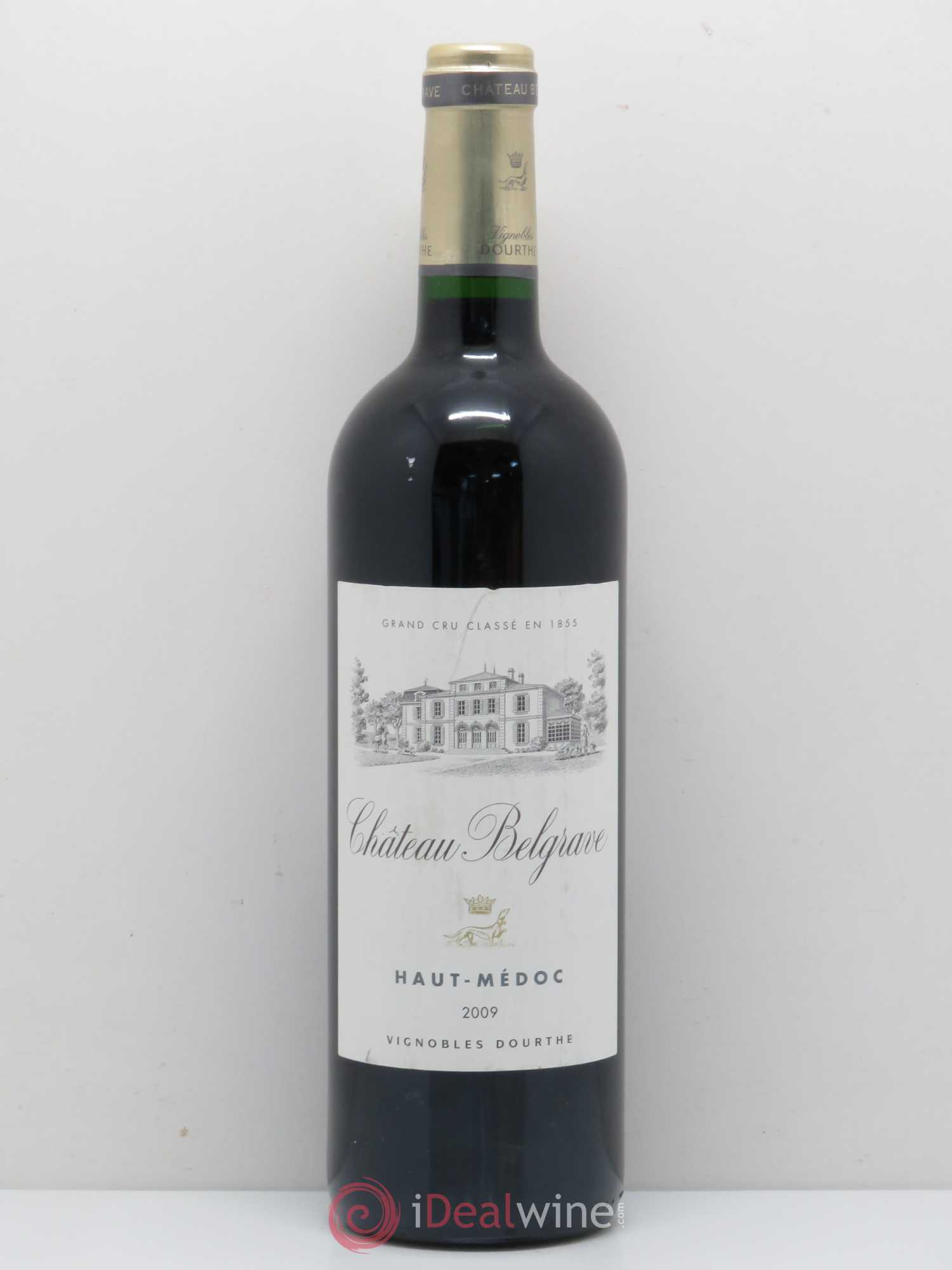Château Belgrave 5ème Grand Cru Classé 2009 - Lot de 1 bouteille - 0