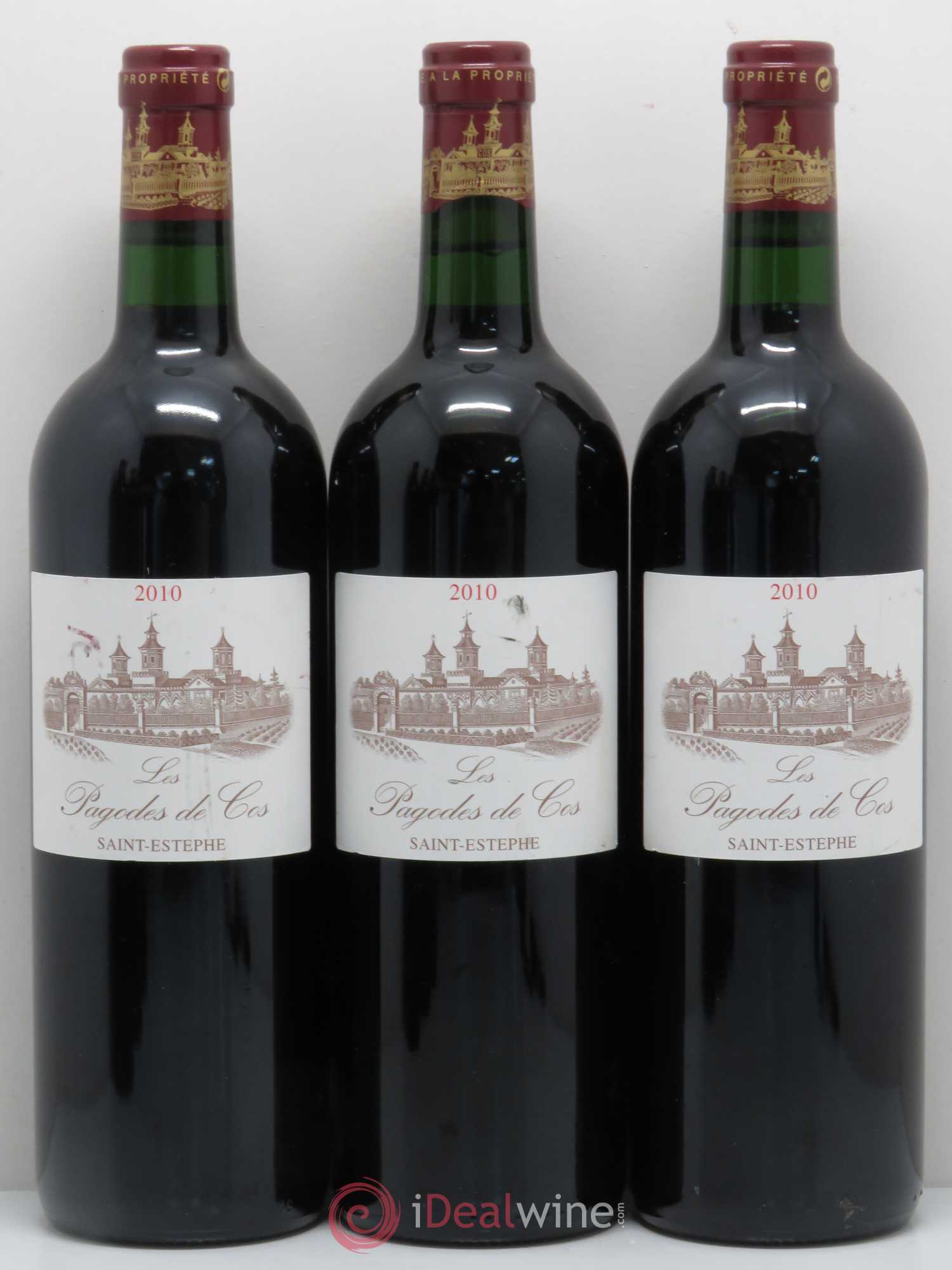 Les Pagodes de Cos Second Vin 2010 - Lot de 6 bouteilles - 1