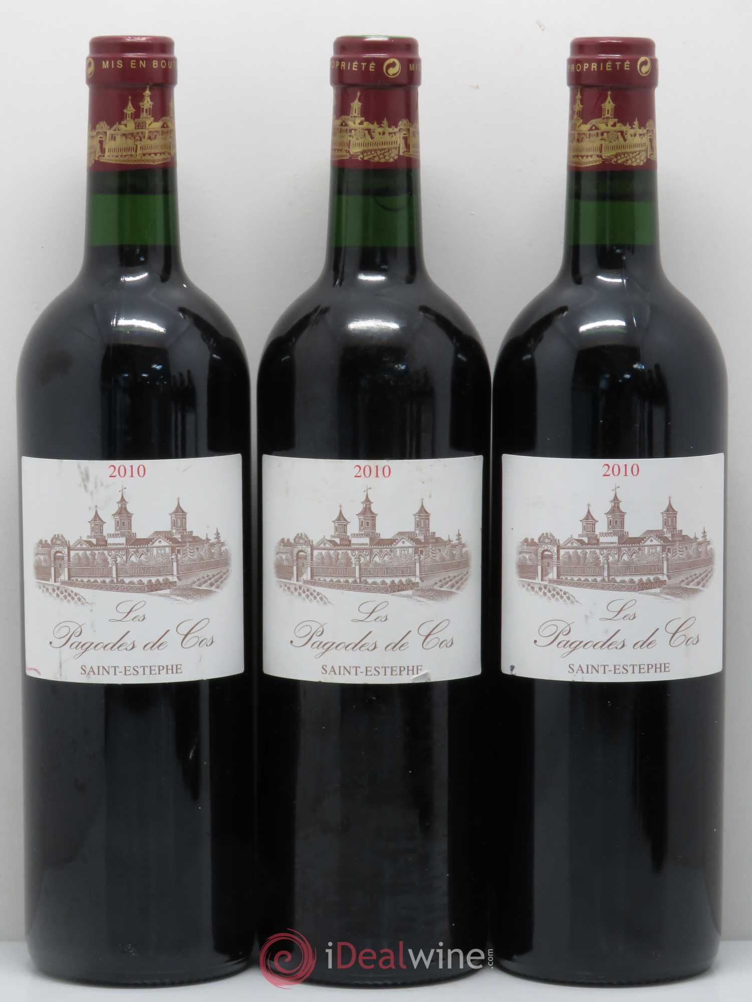 Les Pagodes de Cos Second Vin 2010 - Lot de 6 bouteilles - 2
