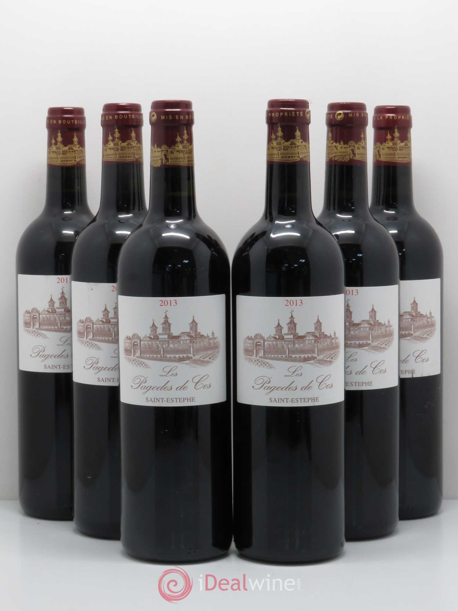 Les Pagodes de Cos Second Vin 2013 - Lot de 6 bouteilles - 0