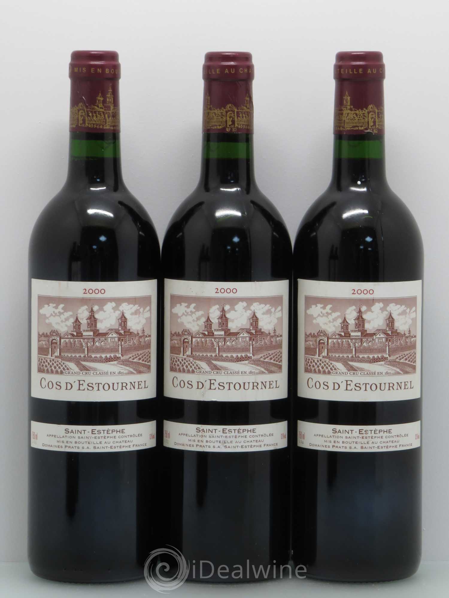 Cos d'Estournel 2ème Grand Cru Classé 2000 - Lot de 5 bouteilles - 1