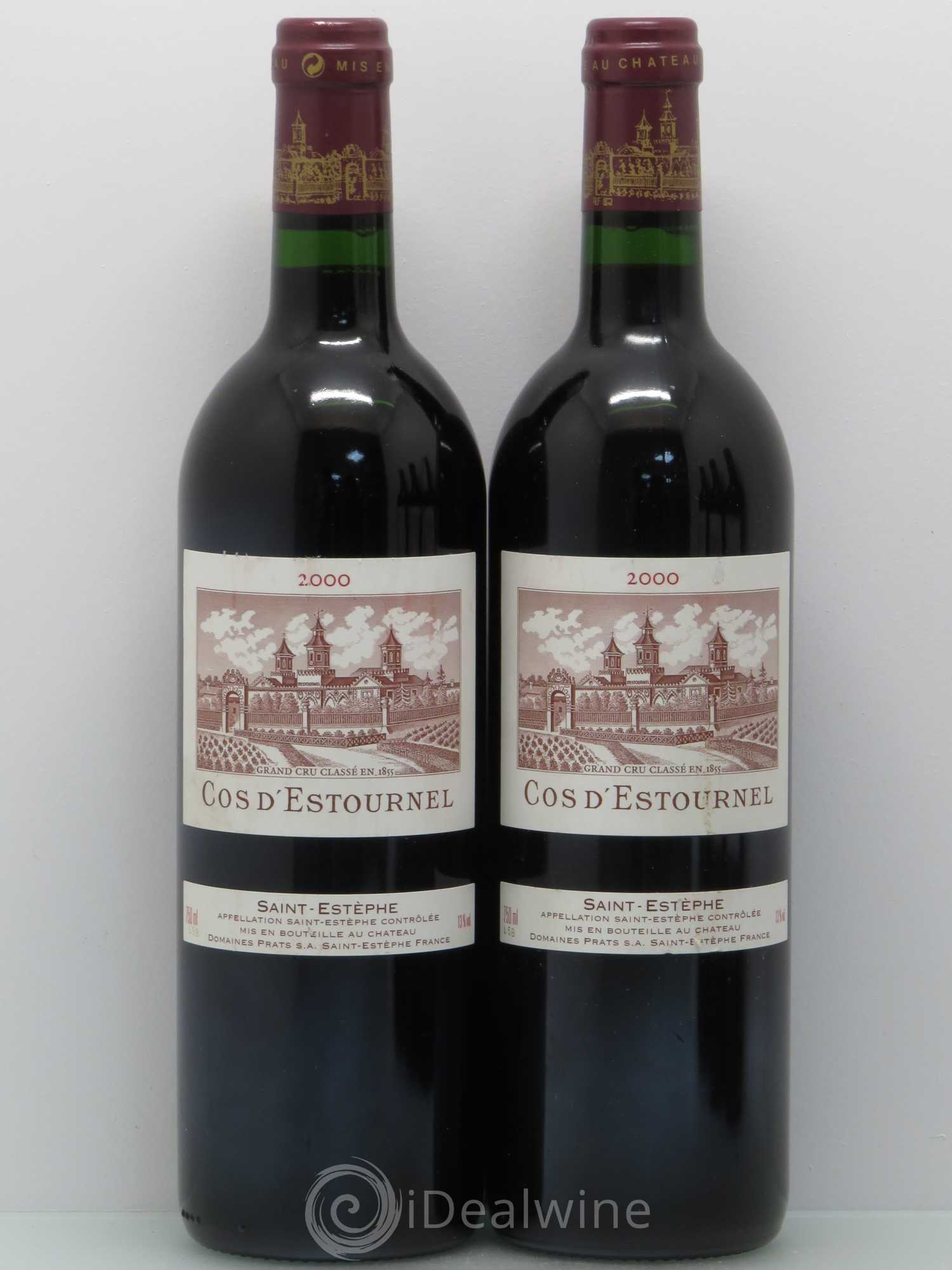 Cos d'Estournel 2ème Grand Cru Classé 2000 - Lot de 5 bouteilles - 2