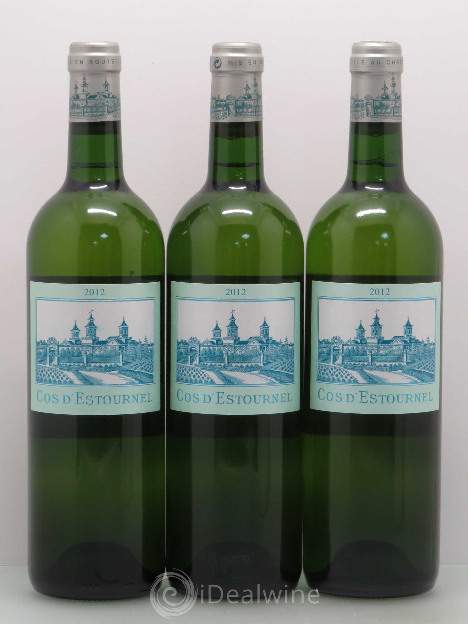 Cos d'Estournel 2012 - Lot de 3 bouteilles - 0