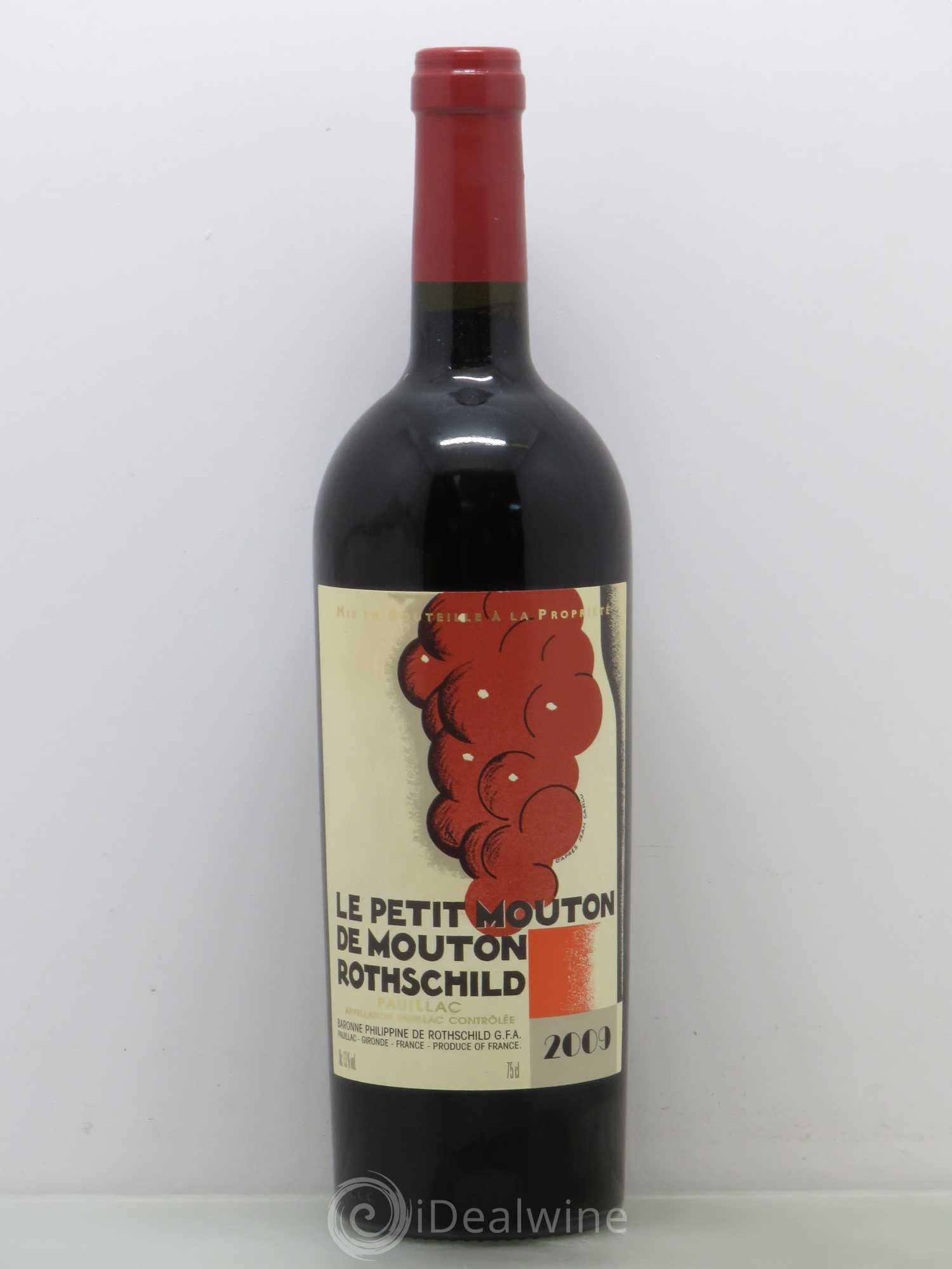 Petit Mouton Second Vin 2009 - Lot de 1 bouteille - 0