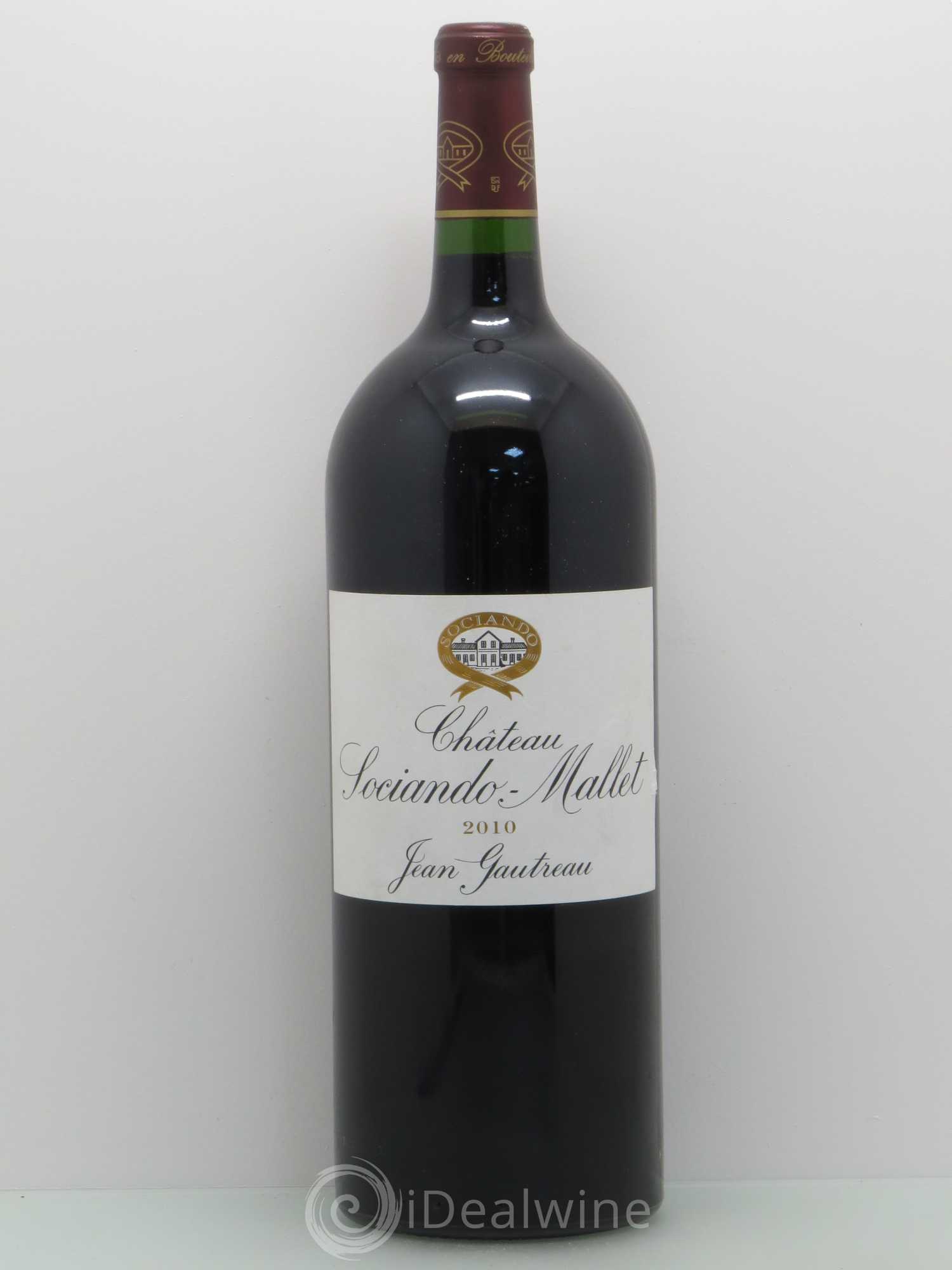 Château Sociando Mallet 2010 - Lot de 1 magnum - 0