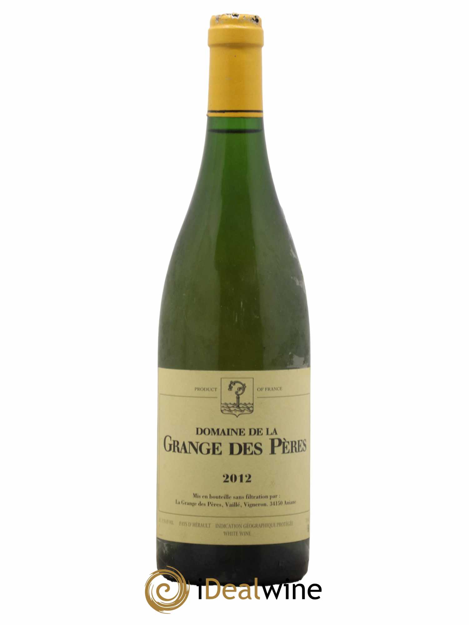 Pays d'Hérault Grange des Pères Laurent Vaillé 2012 - Lot de 1 bouteille - 0