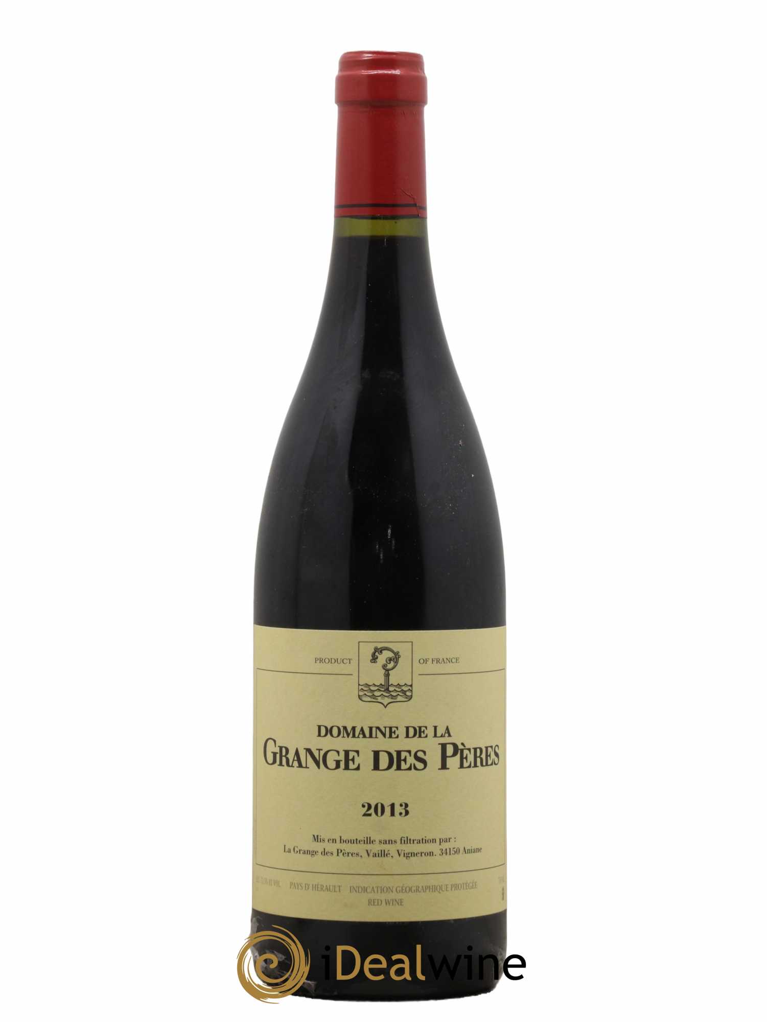 Pays d'Hérault Grange des Pères Laurent Vaillé 2013 - Lot de 1 bouteille - 0