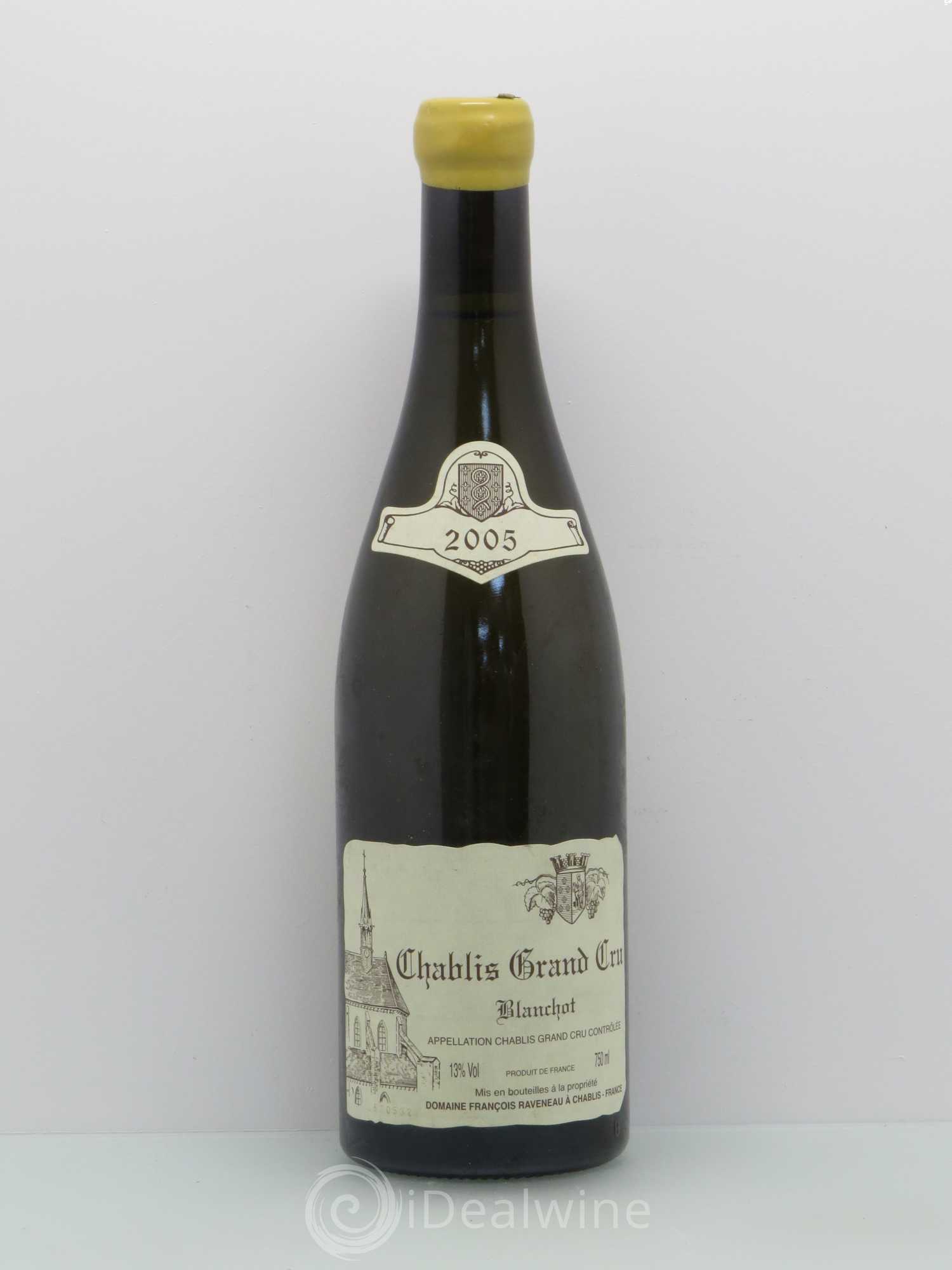 Chablis Grand Cru Blanchot Raveneau (Domaine) 2005 - Lot de 1 bouteille - 0