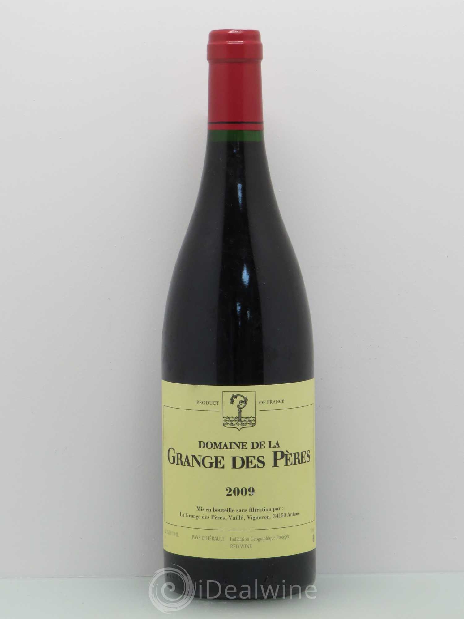 Pays d'Hérault Grange des Pères Laurent Vaillé 2009 - Lot de 1 bouteille - 0