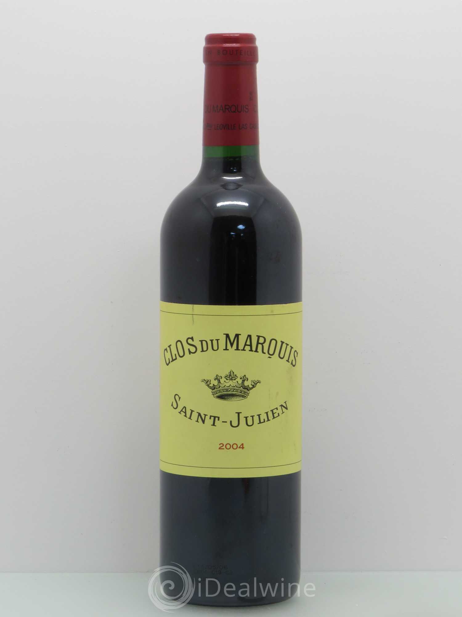Clos du Marquis 2004 - Lot de 1 bouteille - 0