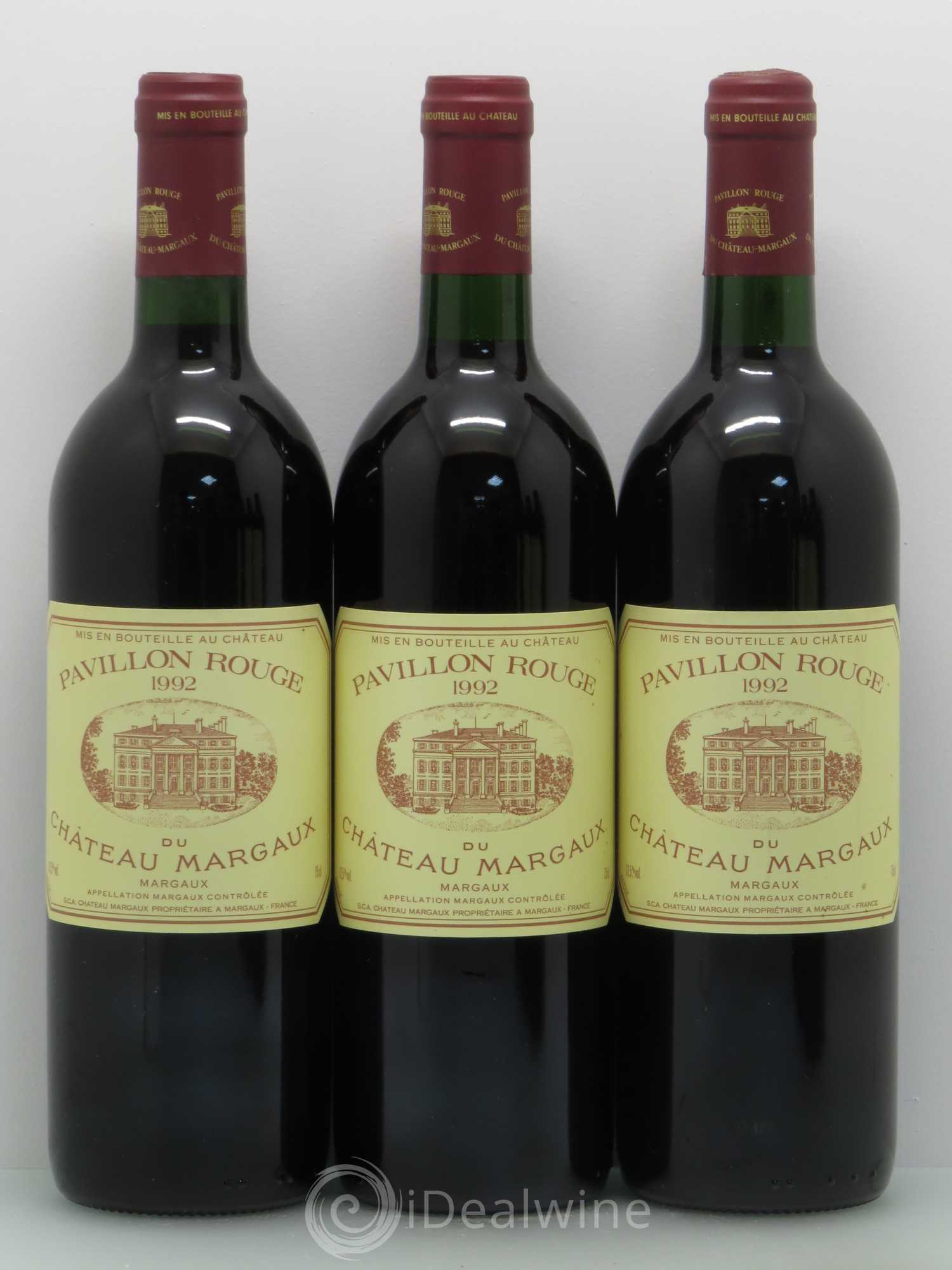 Pavillon Rouge du Château Margaux Second Vin 1992 - Lot de 6 bouteilles - 2