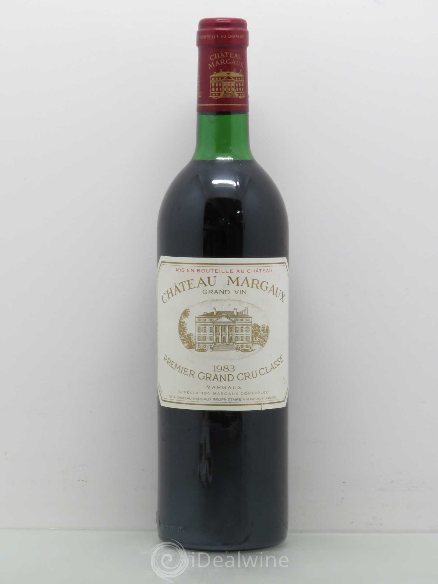 Château Margaux 1er Grand Cru Classé 1983 - Lot de 1 bouteille - 0