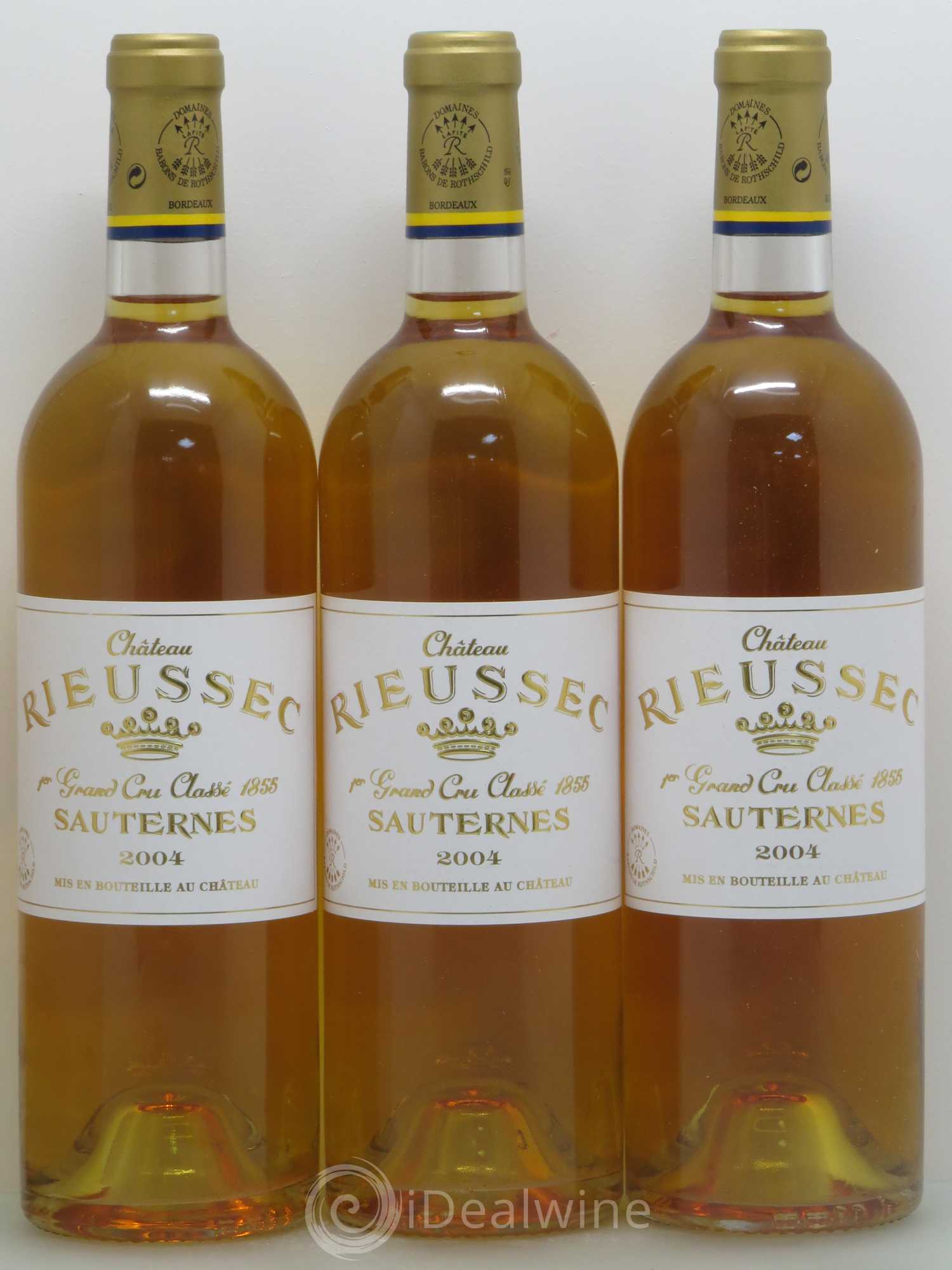 Château Rieussec 1er Grand Cru Classé 2004 - Lotto di 12 bottiglie - 2