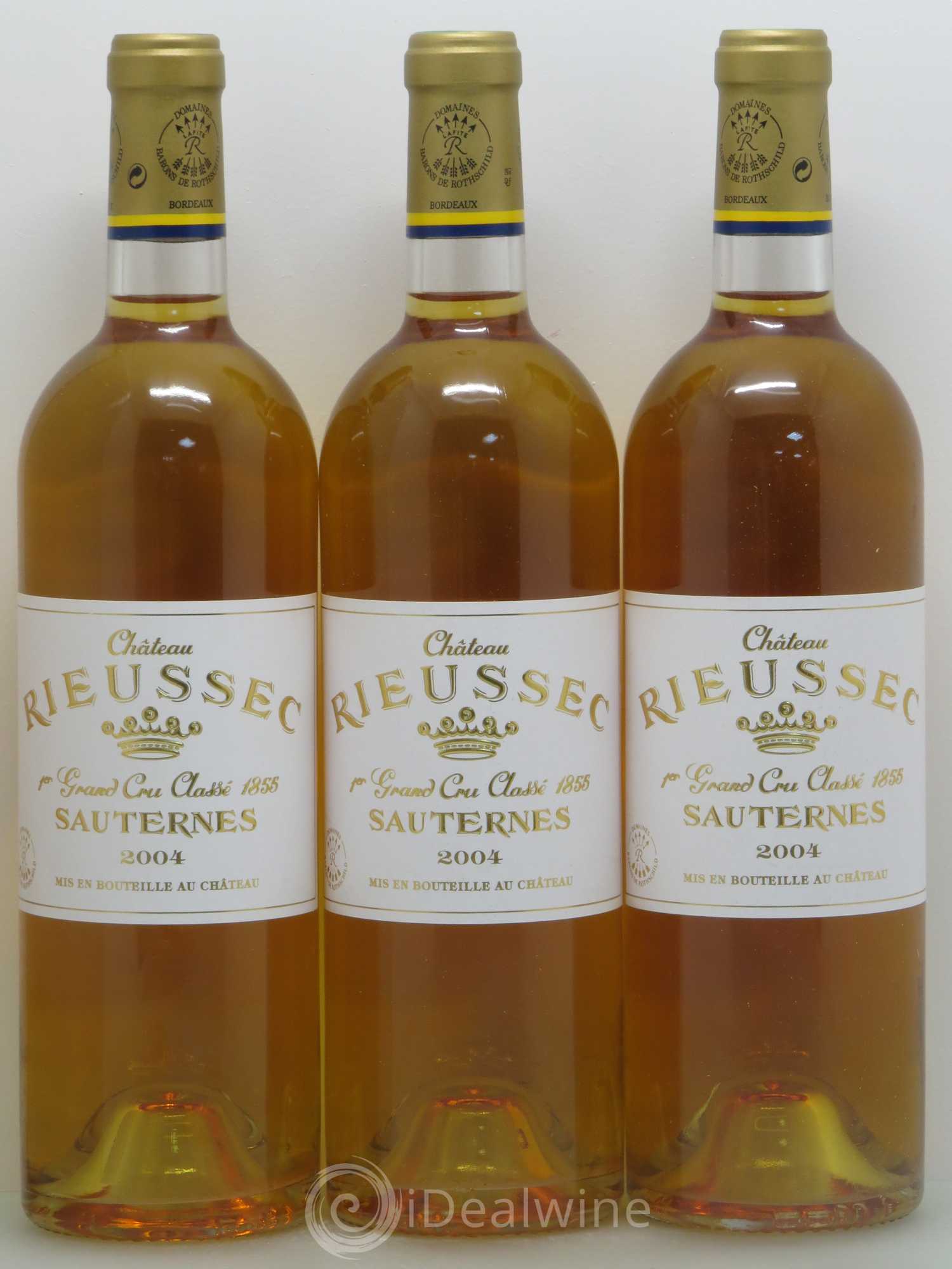 Château Rieussec 1er Grand Cru Classé 2004 - Lotto di 12 bottiglie - 3