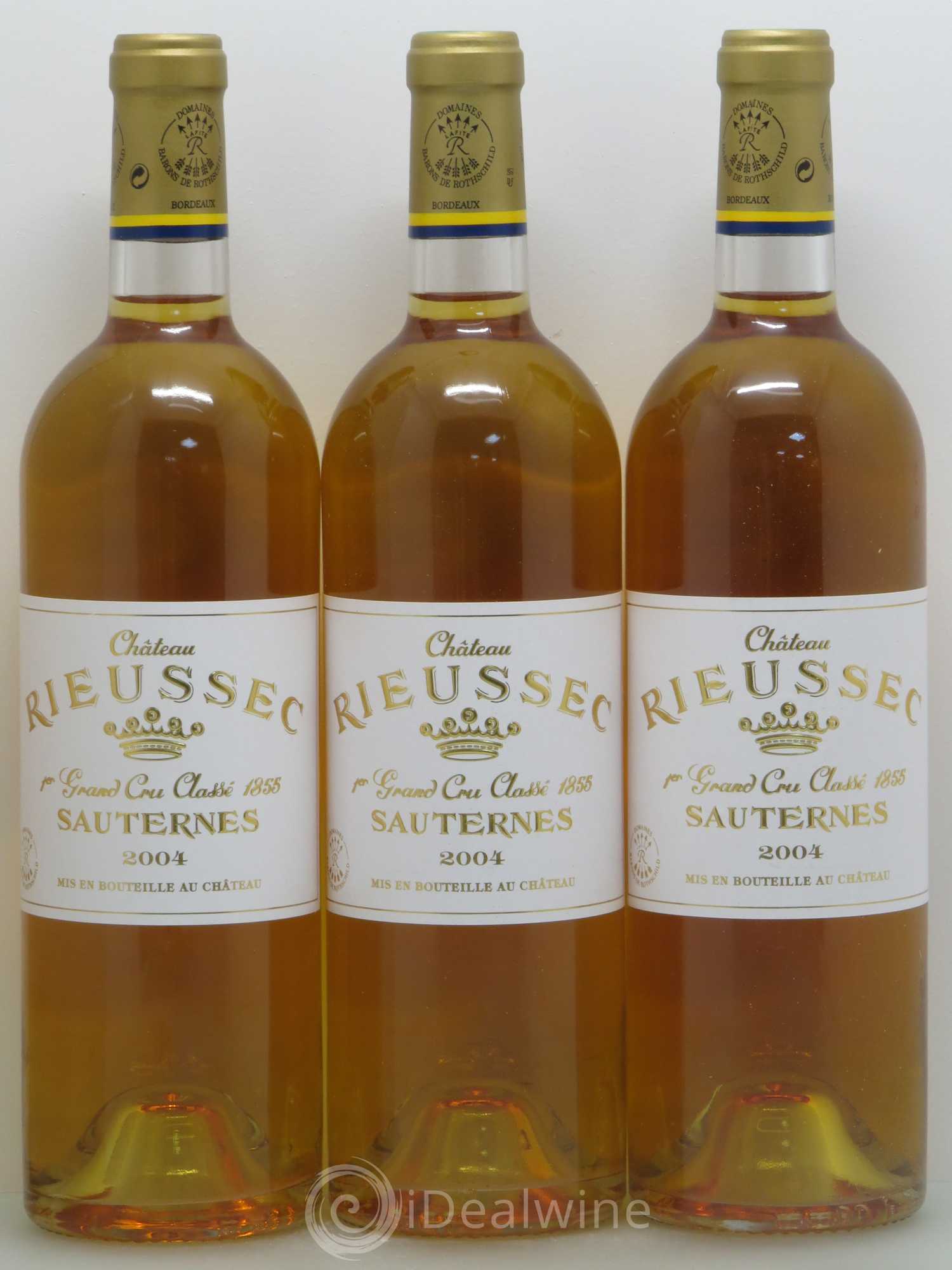 Château Rieussec 1er Grand Cru Classé 2004 - Lotto di 12 bottiglie - 4