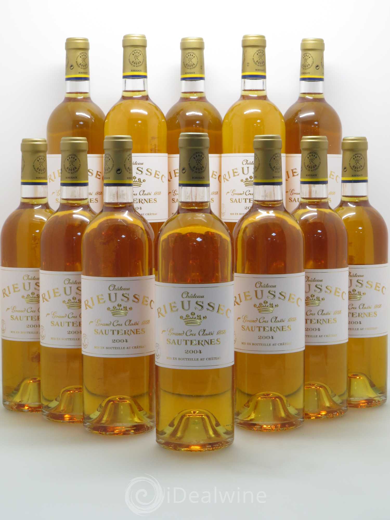 Château Rieussec 1er Grand Cru Classé 2004 - Lotto di 12 bottiglie - 0