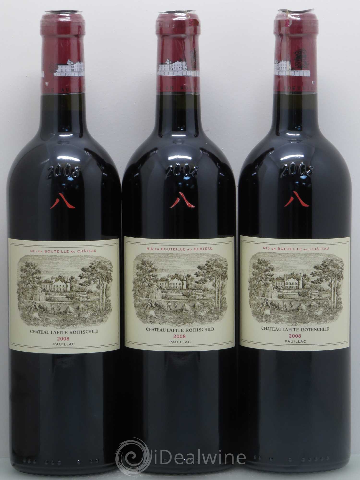 Château Lafite Rothschild 1er Grand Cru Classé 2008 - Lot de 12 bouteilles - 3