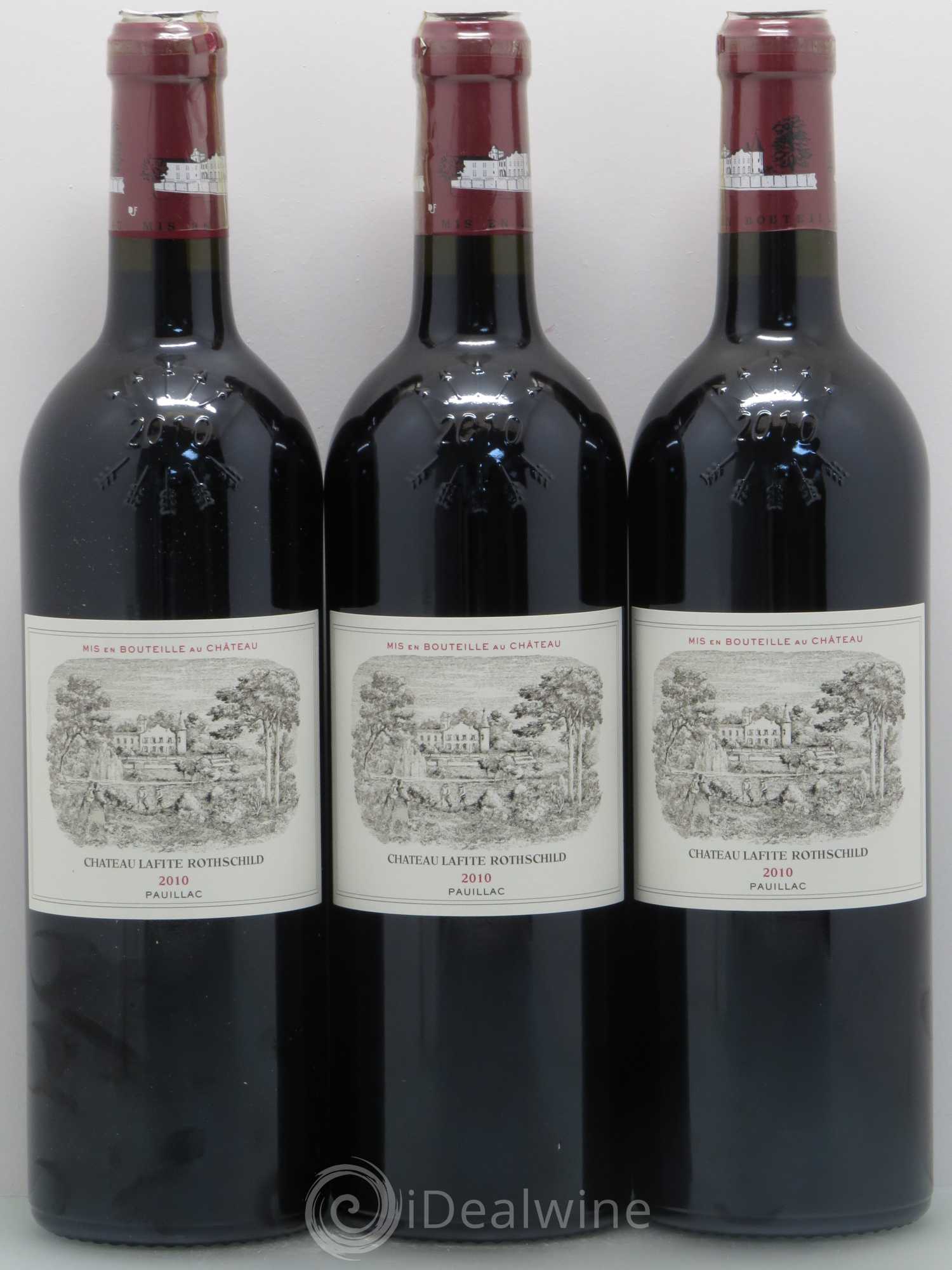 Château Lafite Rothschild 1er Grand Cru Classé 2010 - Lot de 12 bouteilles - 1
