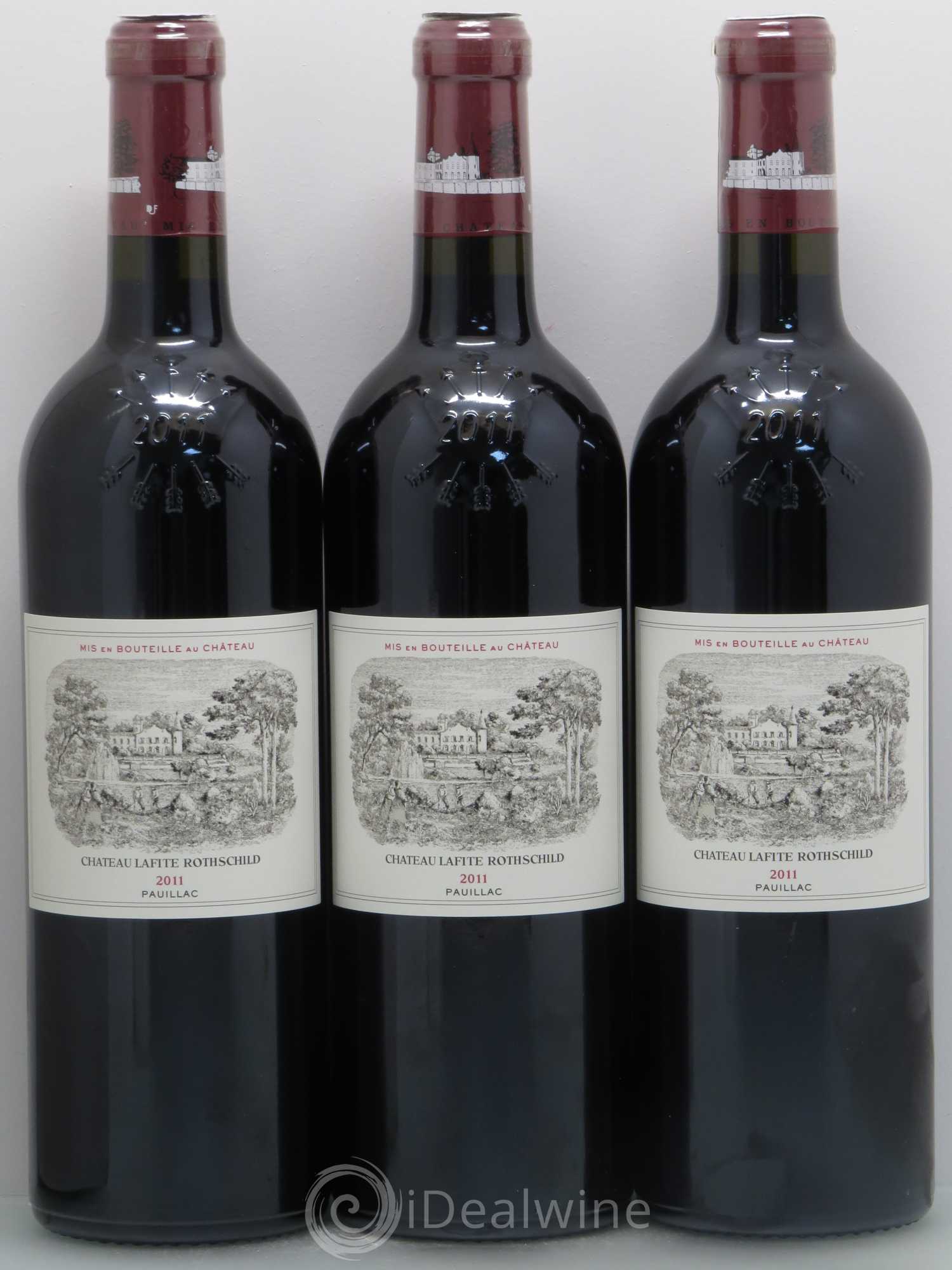 Château Lafite Rothschild 1er Grand Cru Classé 2011 - Lot de 12 bouteilles - 1