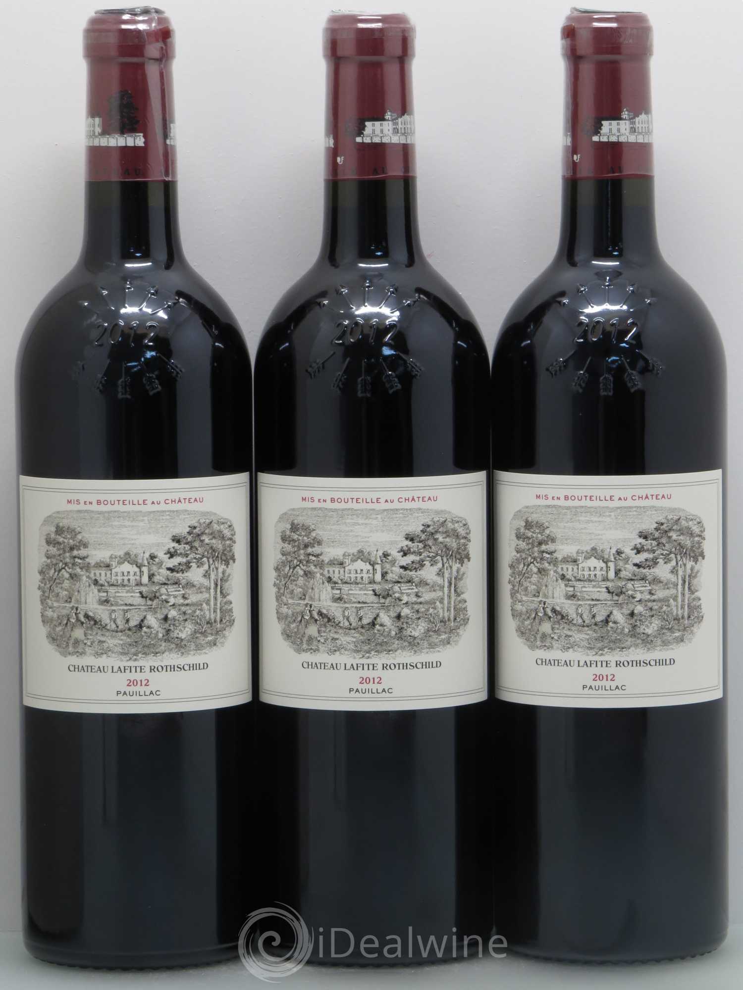 Château Lafite Rothschild 1er Grand Cru Classé 2012 - Lot de 12 bouteilles - 1