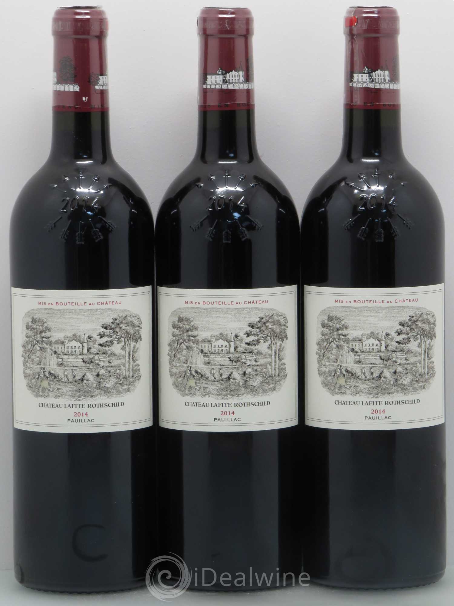 Château Lafite Rothschild 1er Grand Cru Classé 2014 - Lot de 12 bouteilles - 1