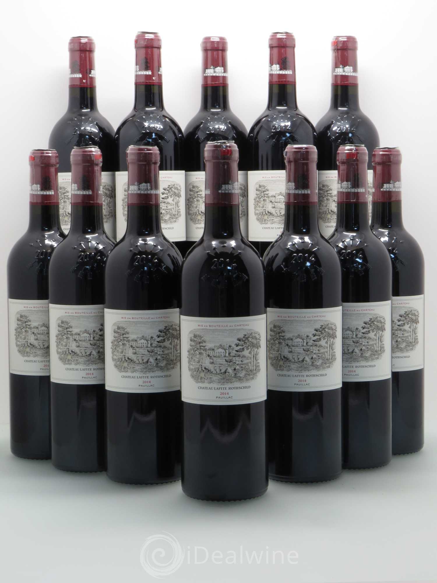 Château Lafite Rothschild 1er Grand Cru Classé 2014 - Lot de 12 bouteilles - 0