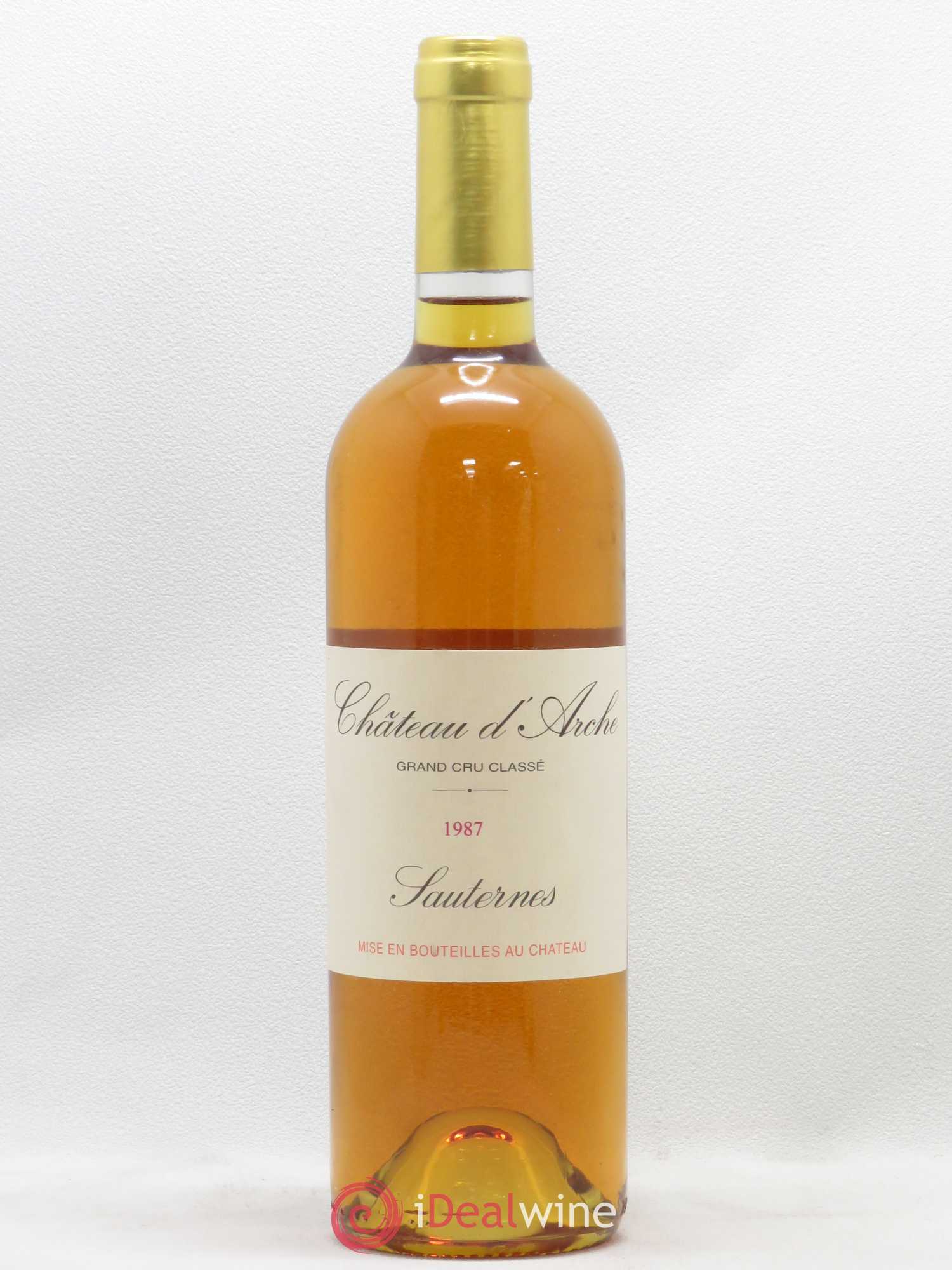 Château d' Arche 2ème Grand Cru Classé 1987 - Lotto di 1 bottiglia - 0